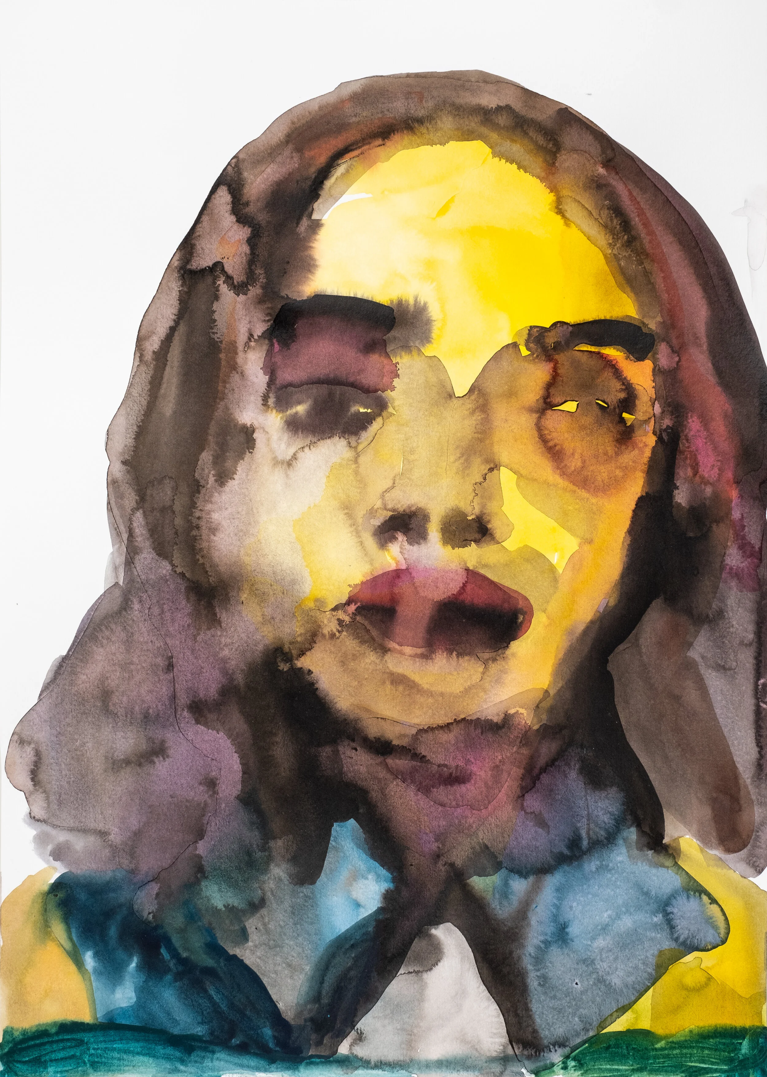 “Fail while trying”Ink on Aquarelle paper297mm x 420mm2020