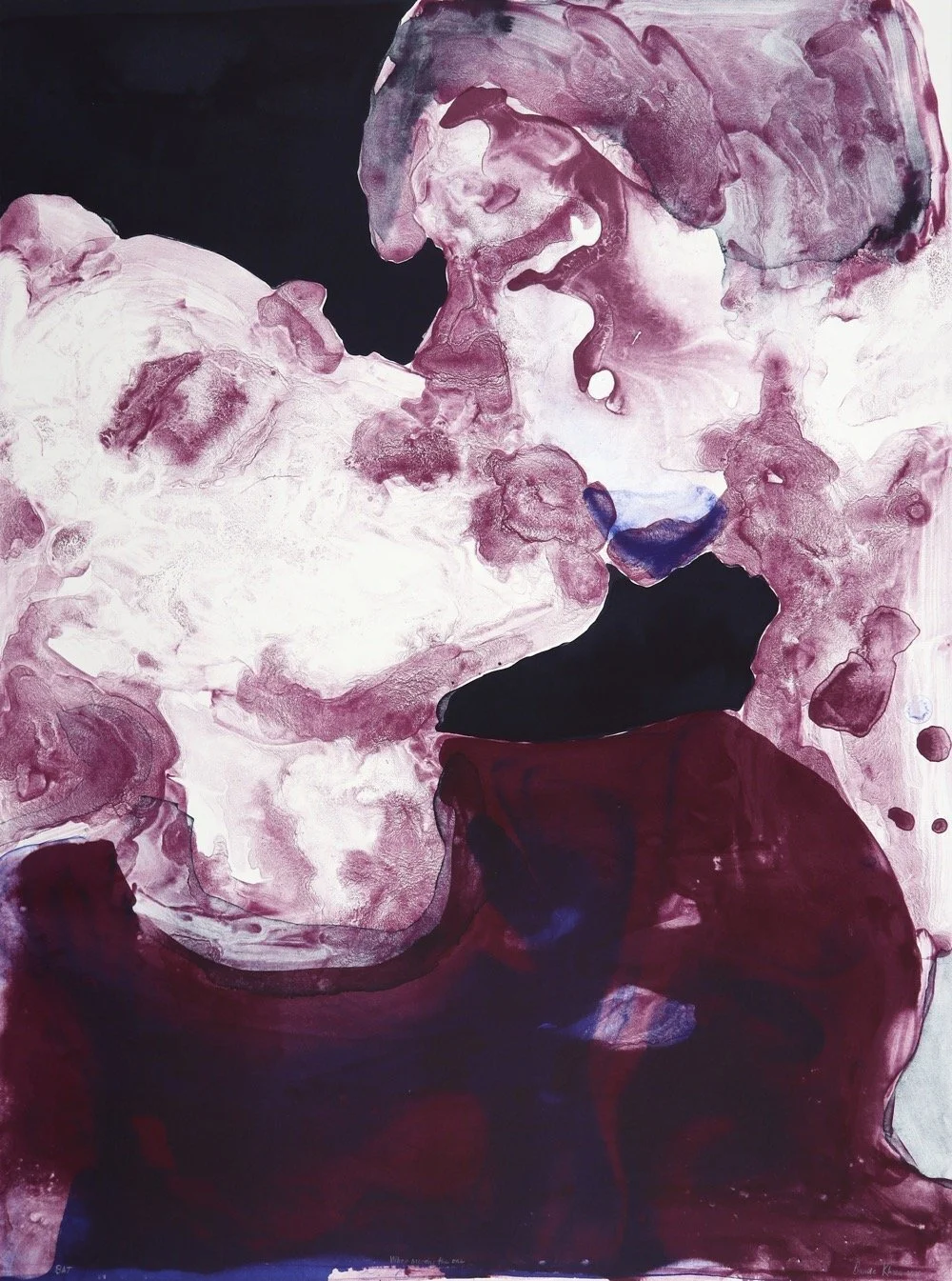 Title: When meeting the One Medium: Four colour lithograph Paper size: 76 x 57 cm Edition size: 30 Price: R 5 775