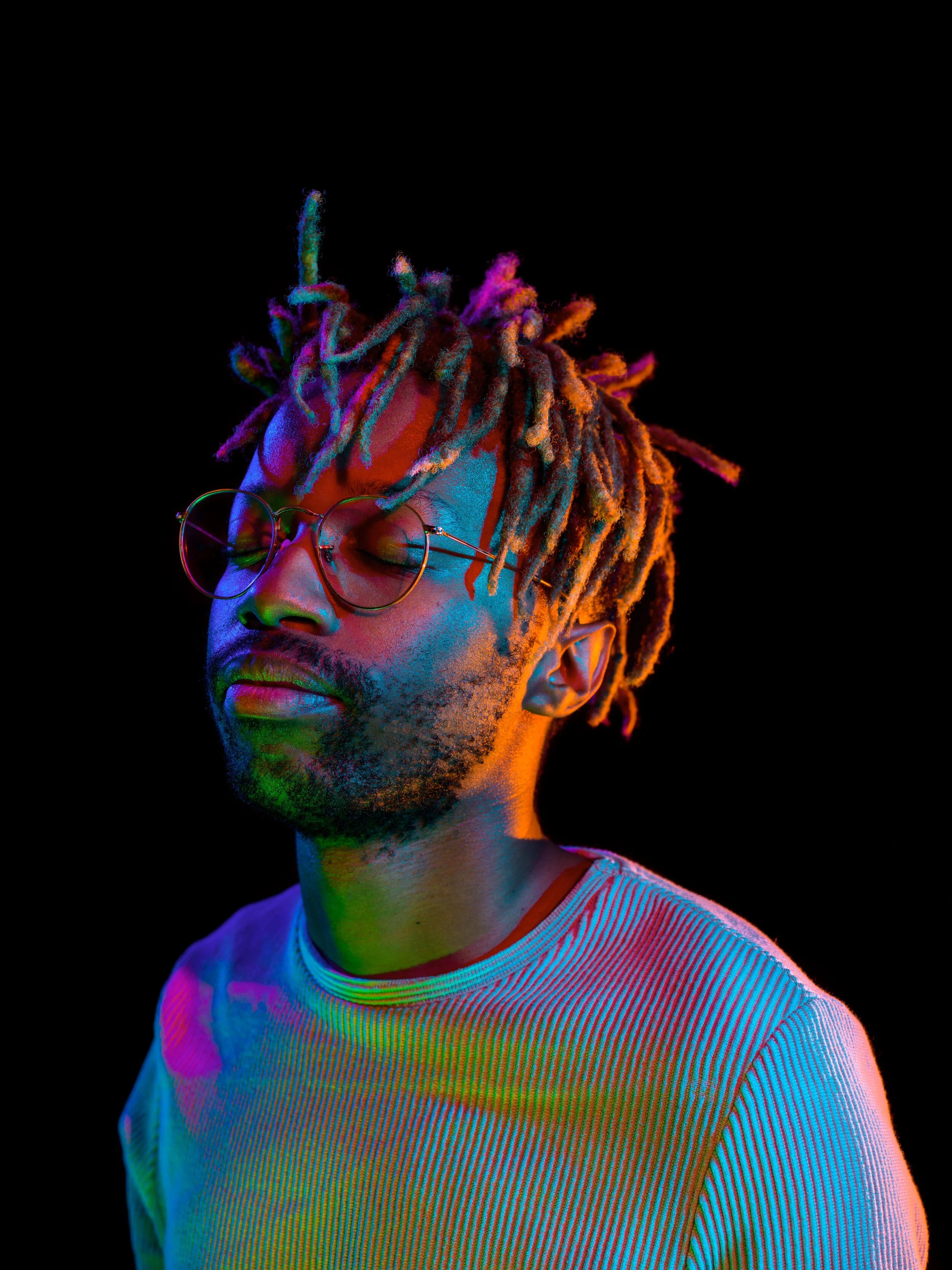 Portrait of the artist by Bernard Brand"Breath"