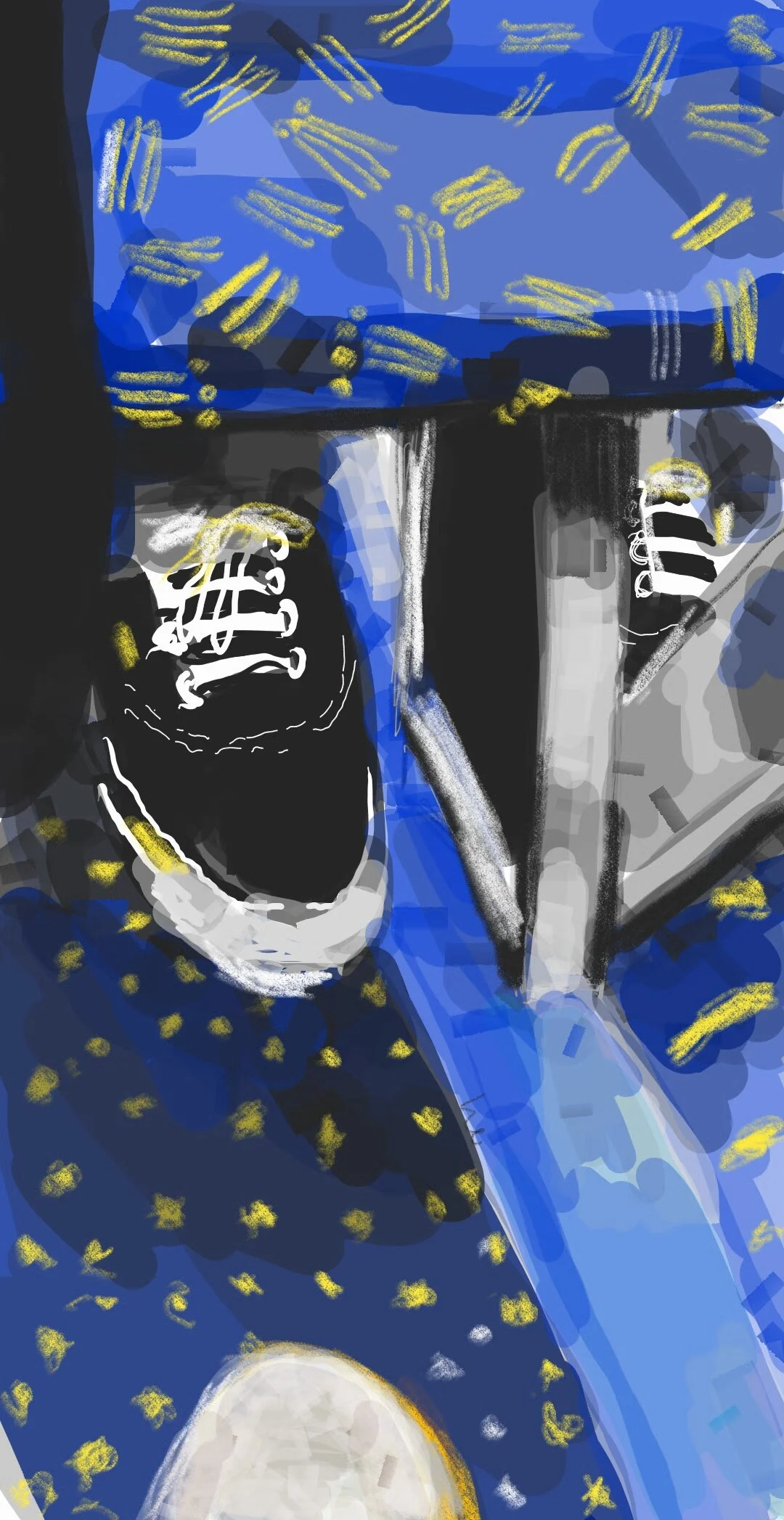 A peek , 2019Digital drawing on Hahnemuhle German Etching paperEdition 1 - 2: 210mm x 340mmEdition 3: 910mm x 1290mmPrice: Available on Request