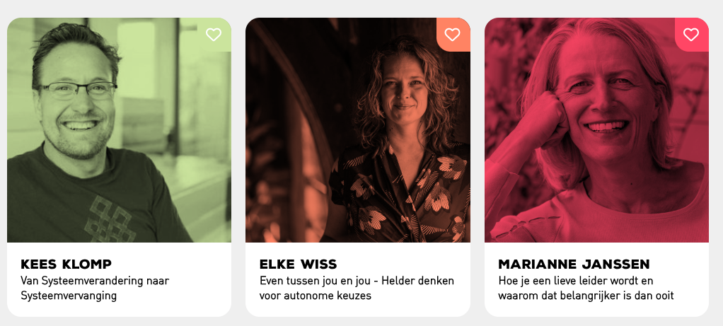 In de 'line up' van Het Grootste Kennisfestival - 18 juni in Deventer