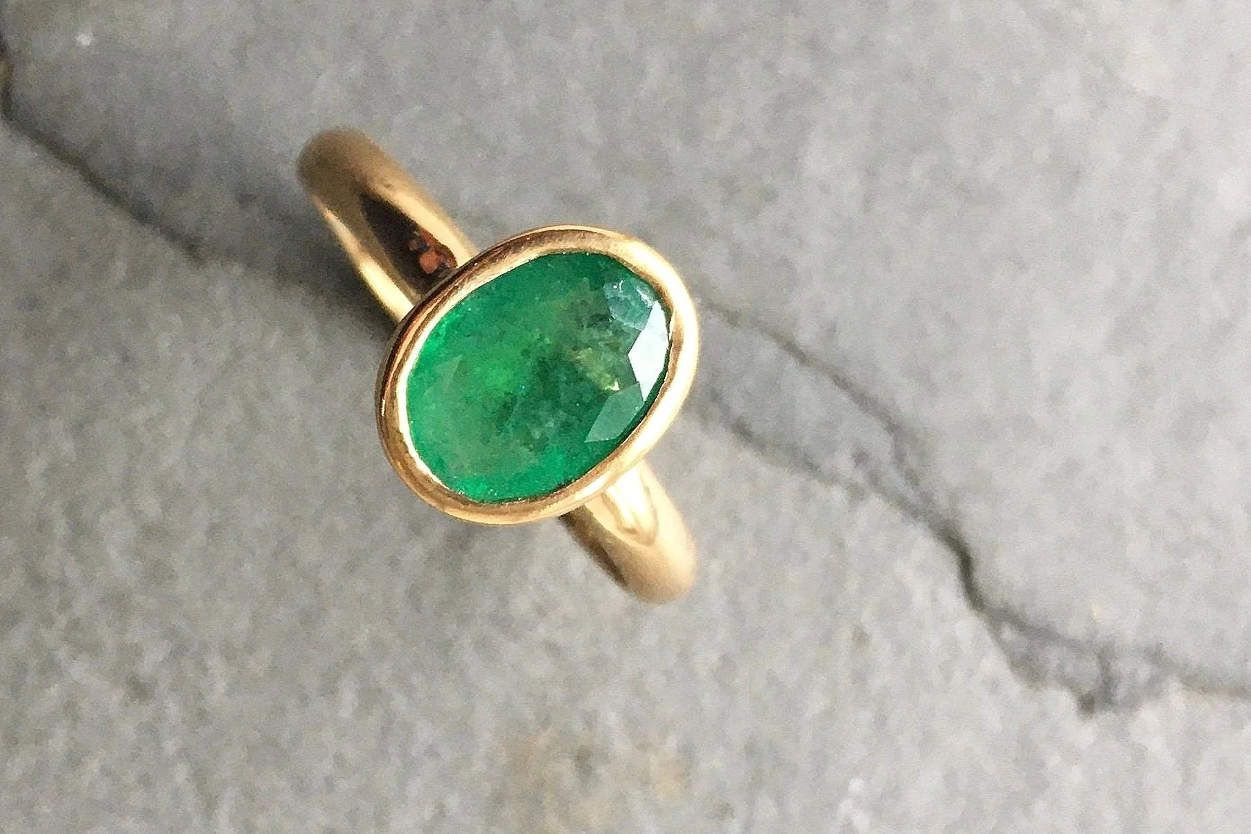 Emerald heirloom rings