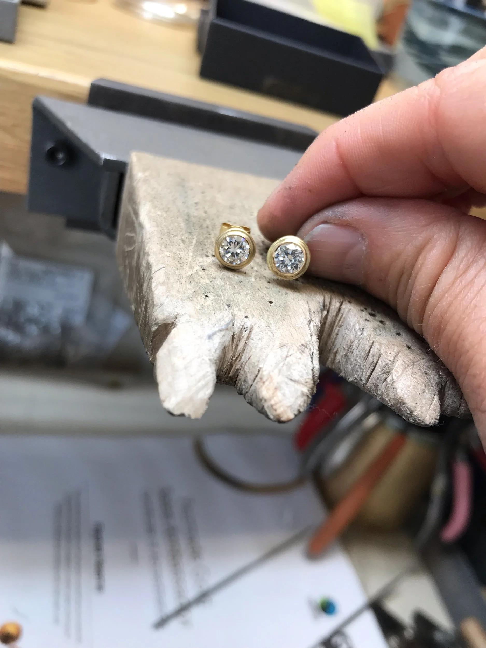 Chic diamond Earrings