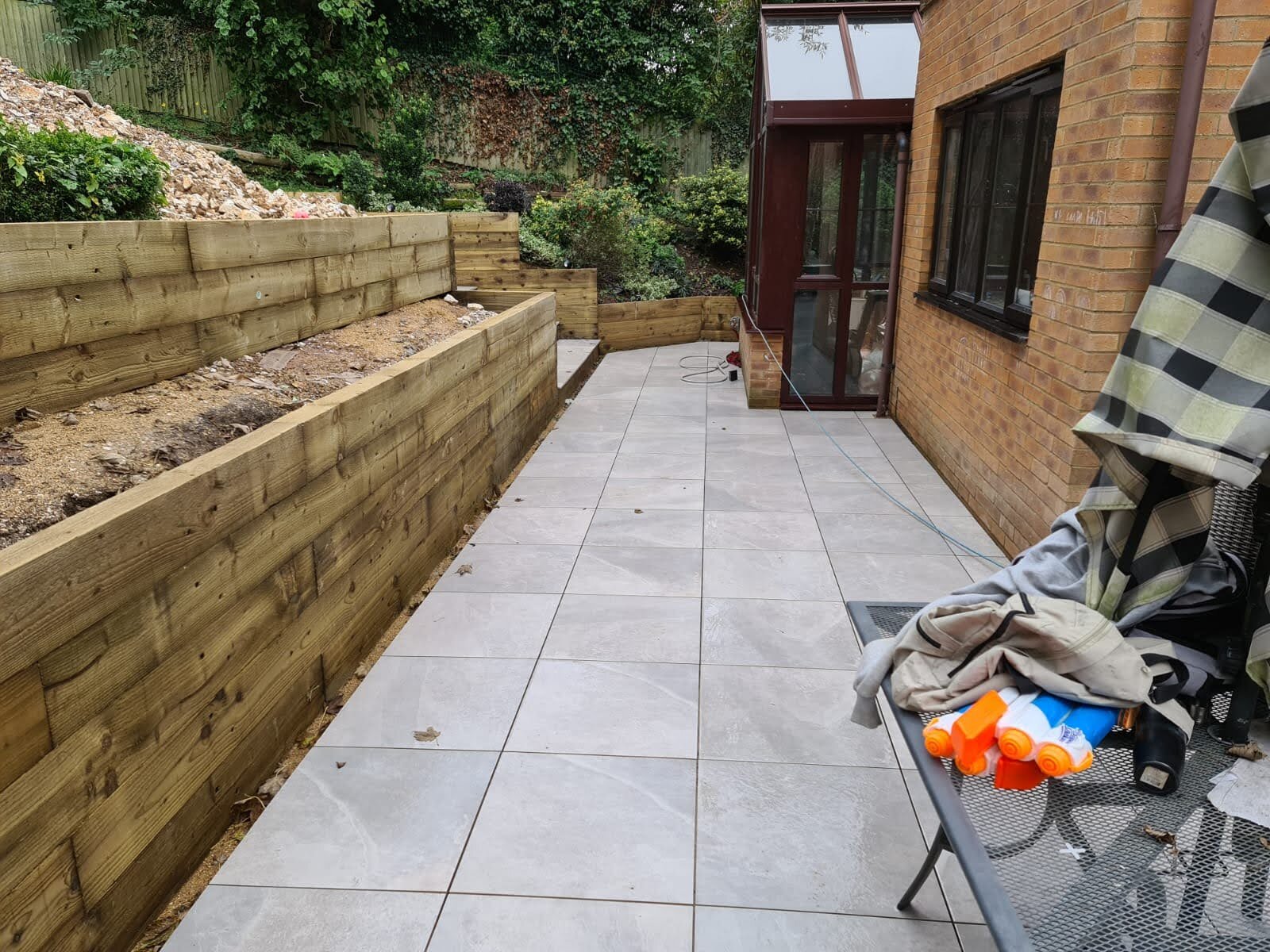 Mari's House And Garden - Retaining Walls and Patio - Great Missenden 5.jpg