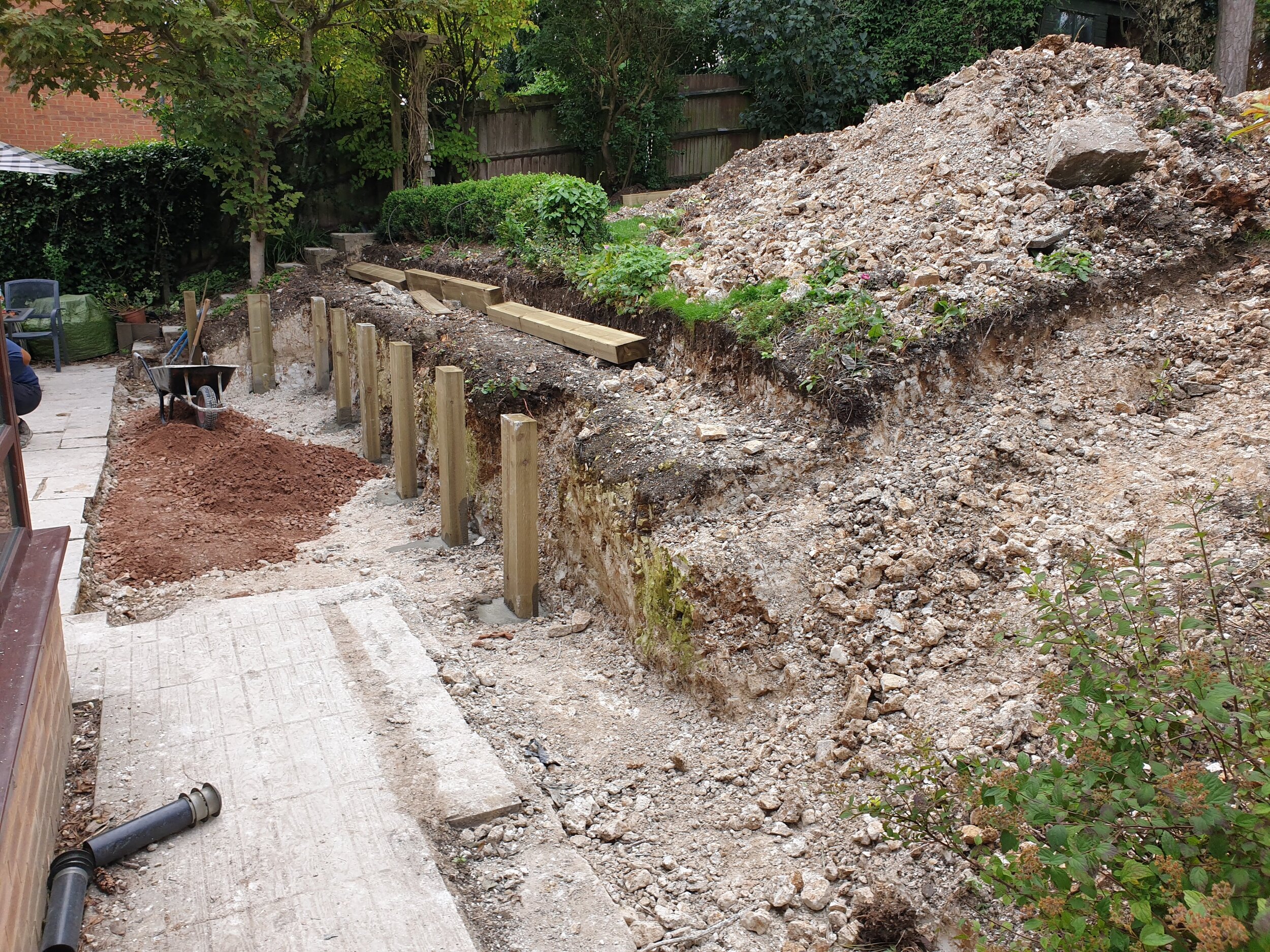 Mari's House And Garden - Retaining Walls and Patio - great Missenden 8.jpg