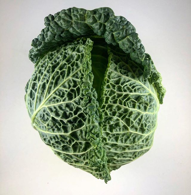 This variety of cabbage is referred to as &ldquo;savoy.&rdquo; Savory cabbage is thought to have originated from England and the Netherlands. However, this crop is named after the Savoy region of France 🤷🏽&zwj;♂️. This funky green crop is PACKED wi