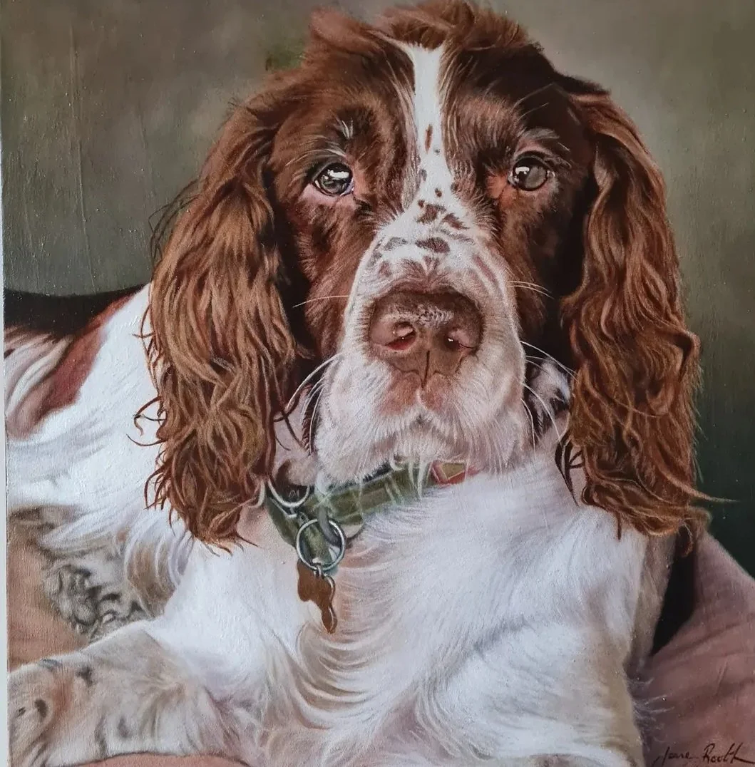 Wesley - 14" x 12" - Oil on Panel - Past Commission
