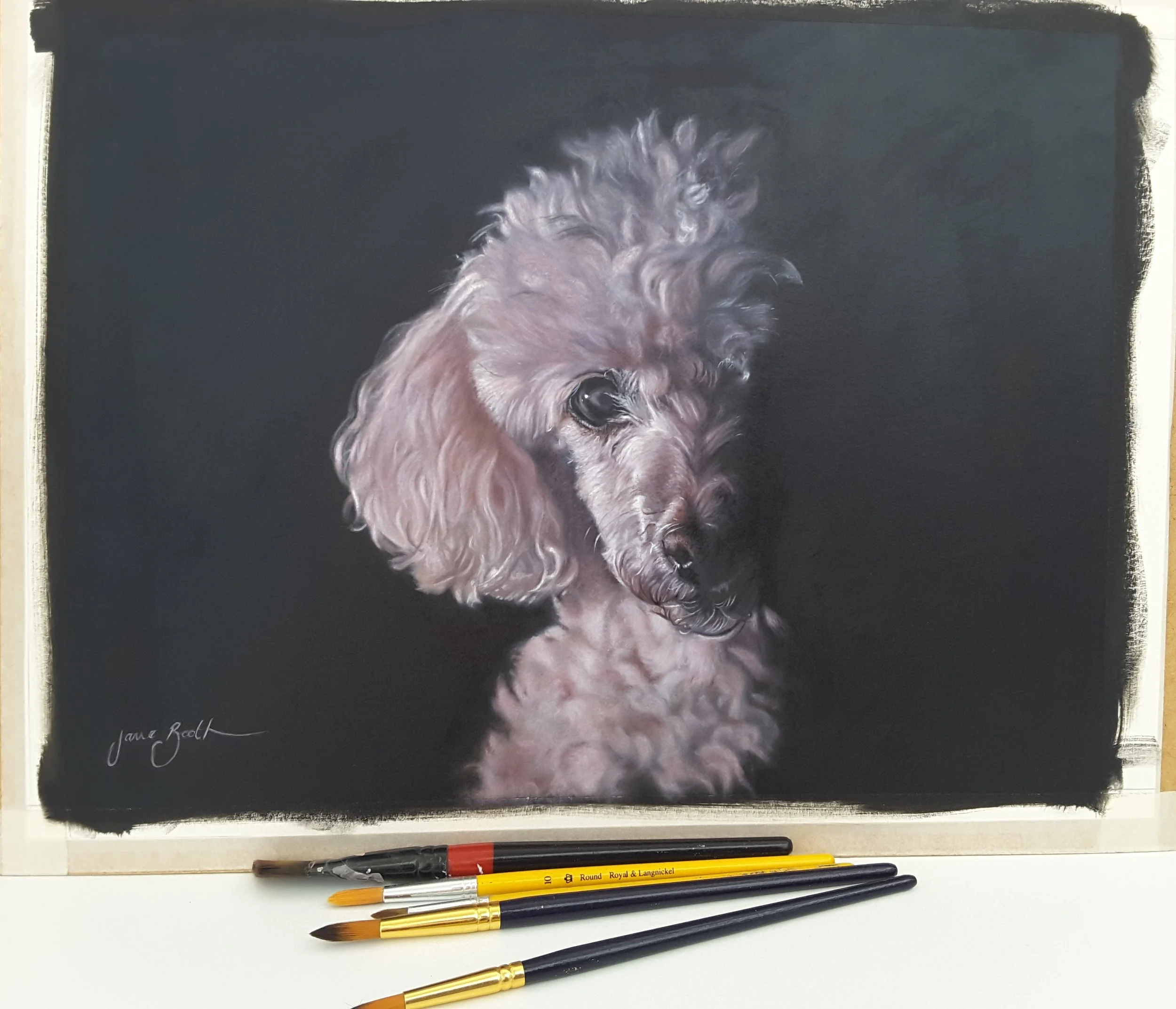 And this is the completed painting.