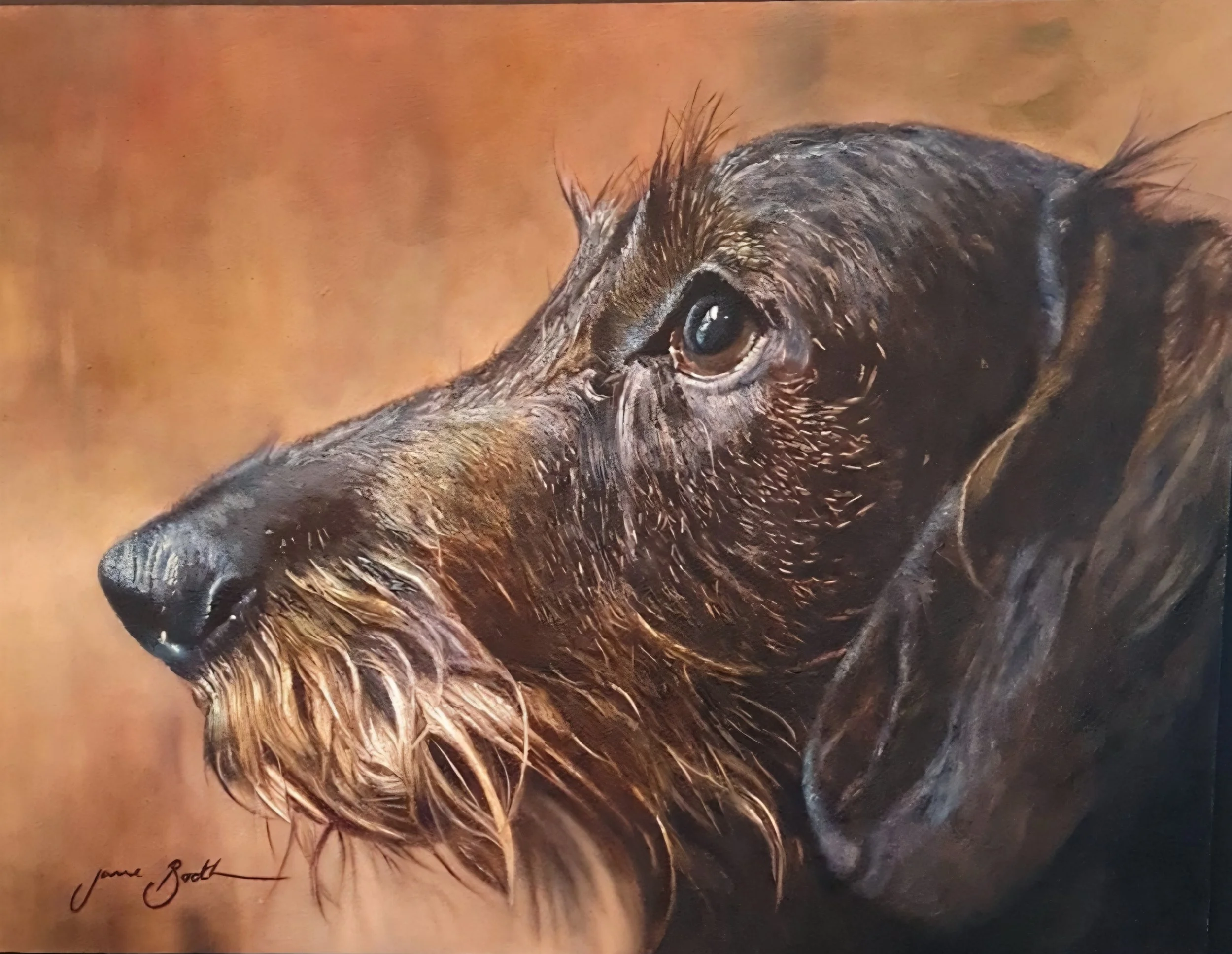 Betty - 15" x 11" - Oil on Panel - Past Commission