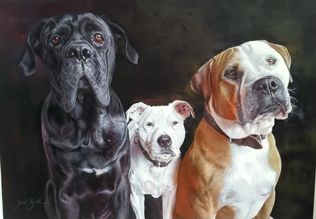 The Management - 22" x 30" - Oil on Panel - Past Commission