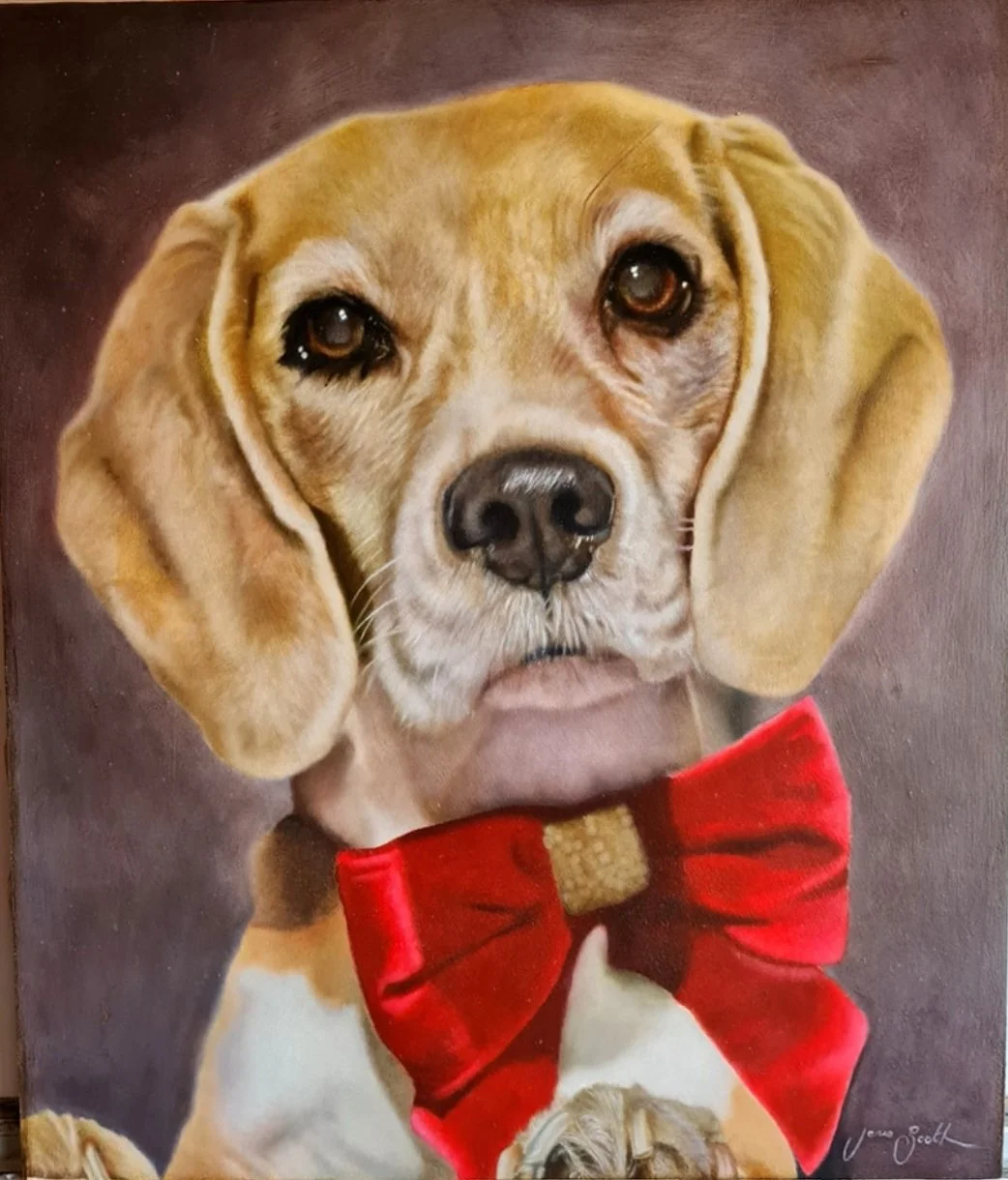 Roxie - 20" x 17" - Oil on Panel - Past Commission