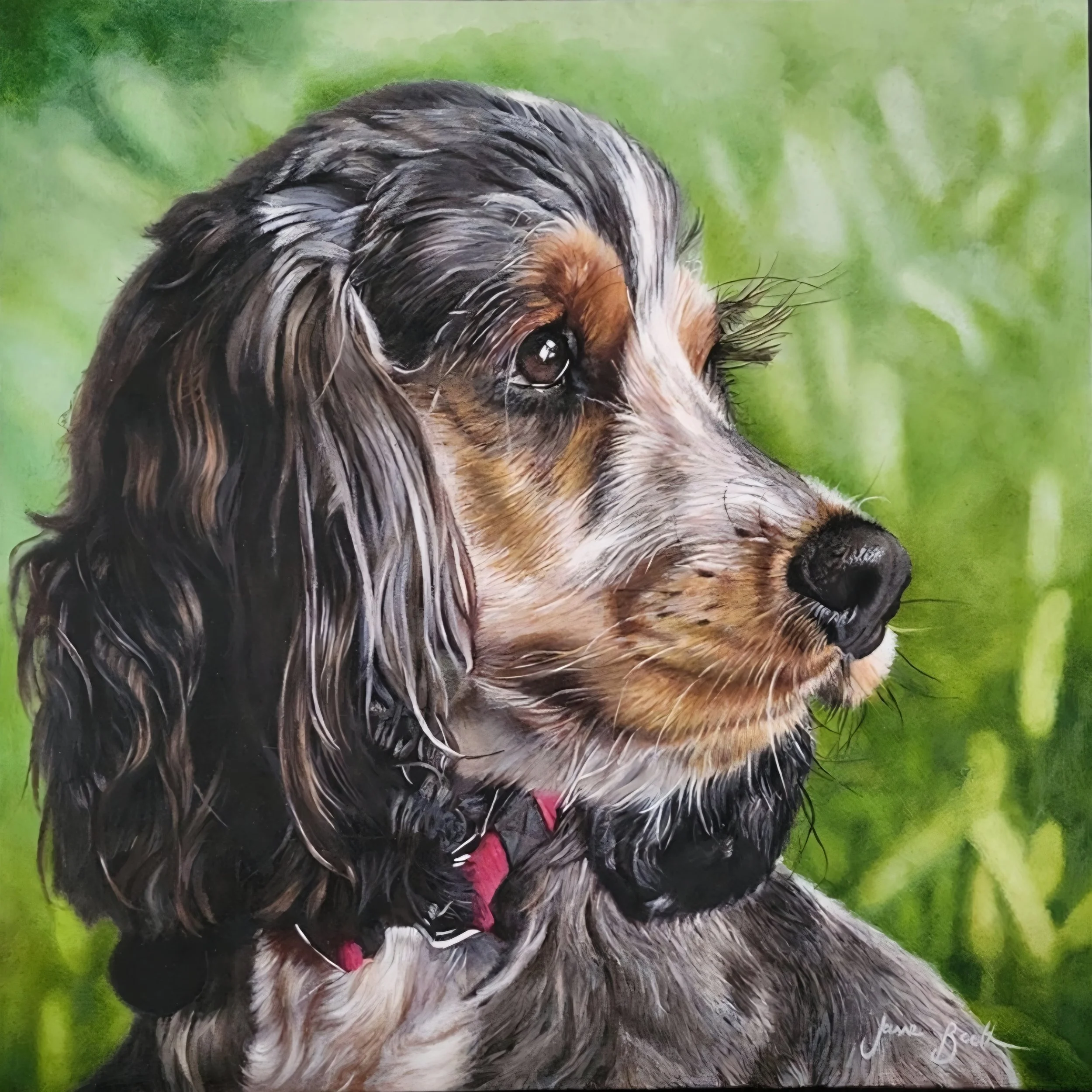 Ottis - 12" x 12" - Oil on Panel - Past Commission