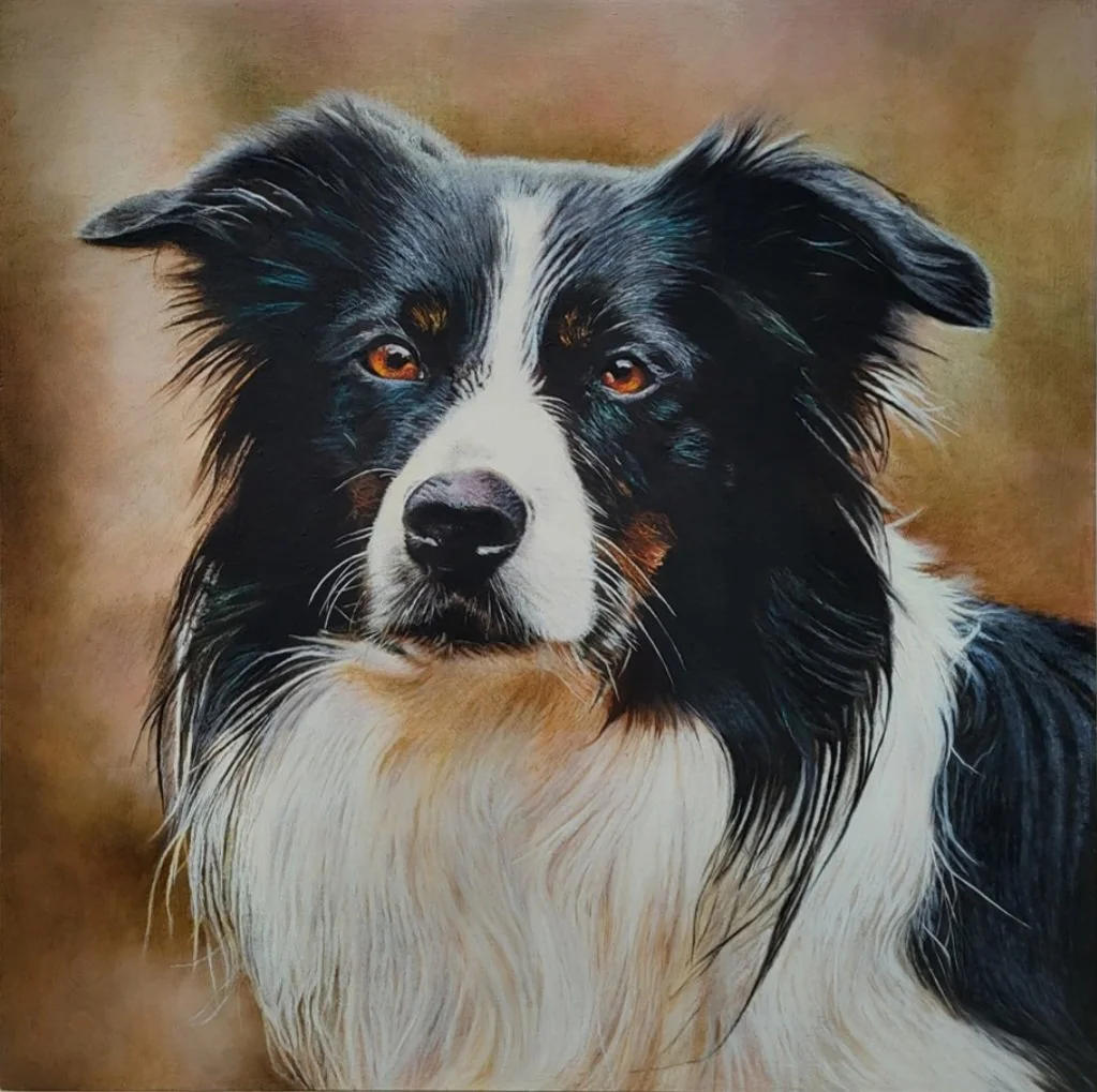 Hupp - 16" x 16" - Oil on Panel - Past Commission