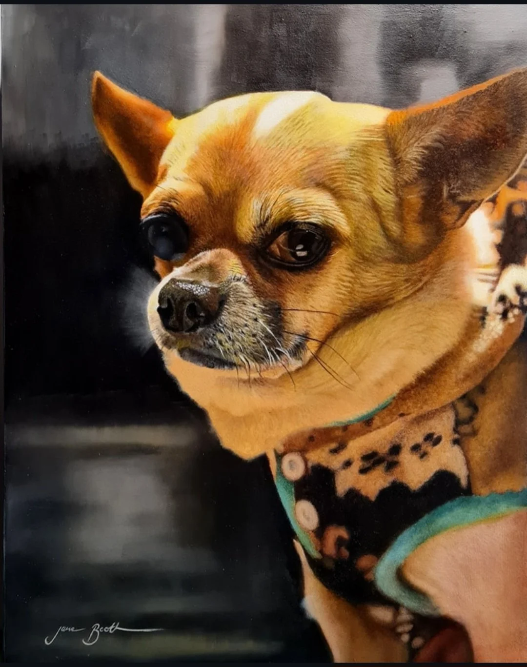 Caramel - 20" x 16" - Oil on Panel - Past Commission