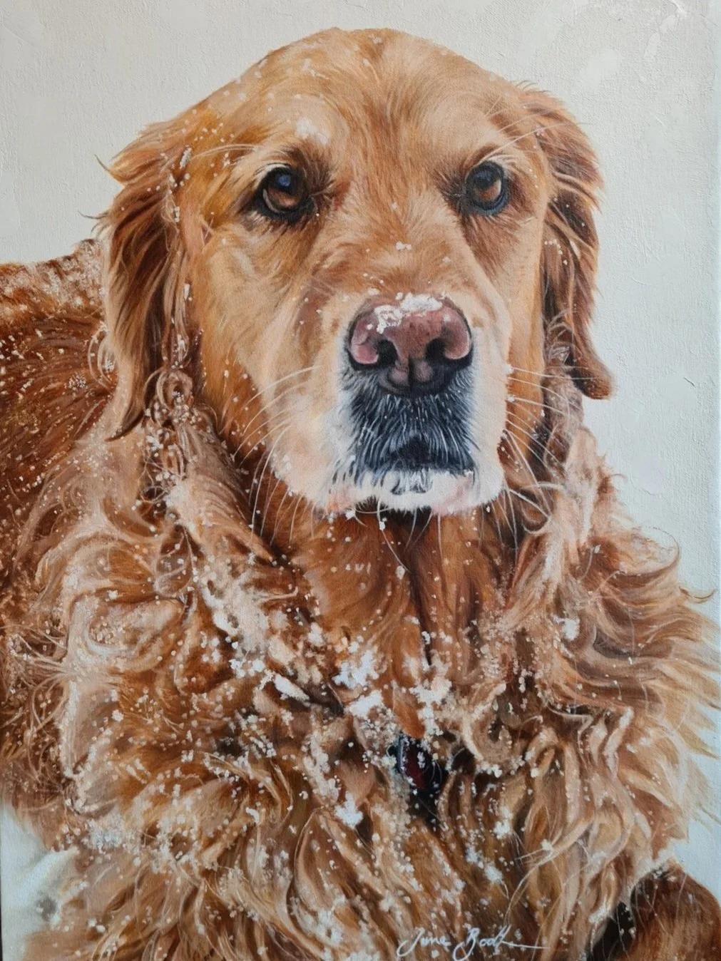Emmett - 20" x 15" - Oil on Panel - Past Commission