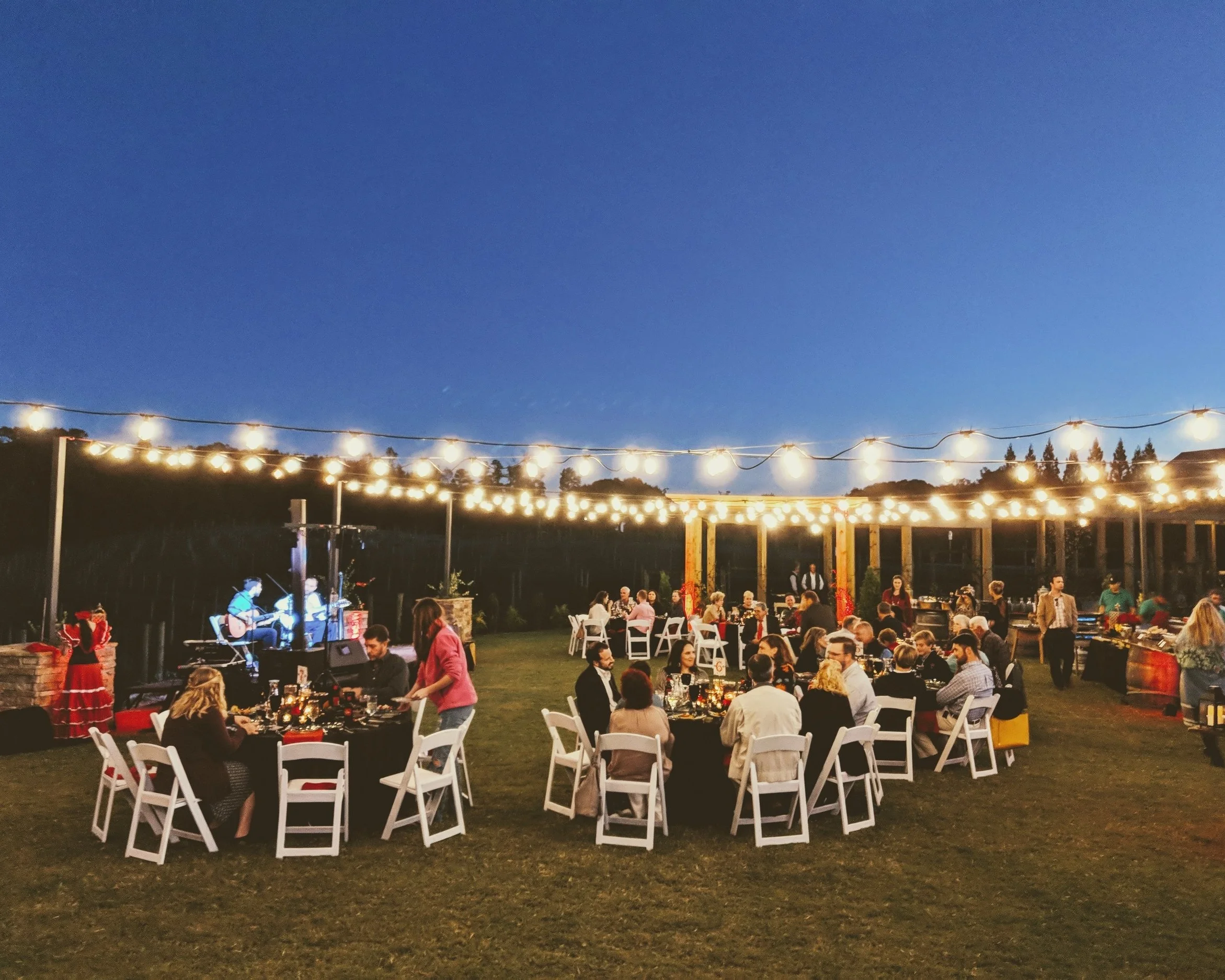 Barcelona Party under the stars