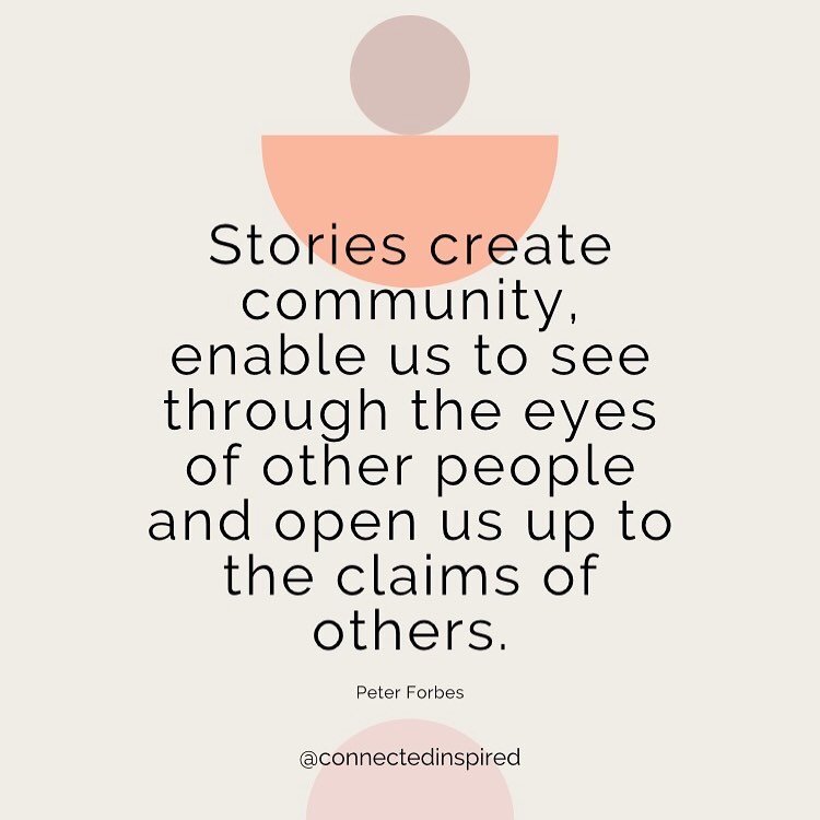 Story time....
From the begging of time, storytelling is how we&rsquo;ve passed on our histories, the lessons we&rsquo;ve learnt and out triumphs.

Social media is no different Instagram, Facebook, TIKTOK etc are just another way to share your story.