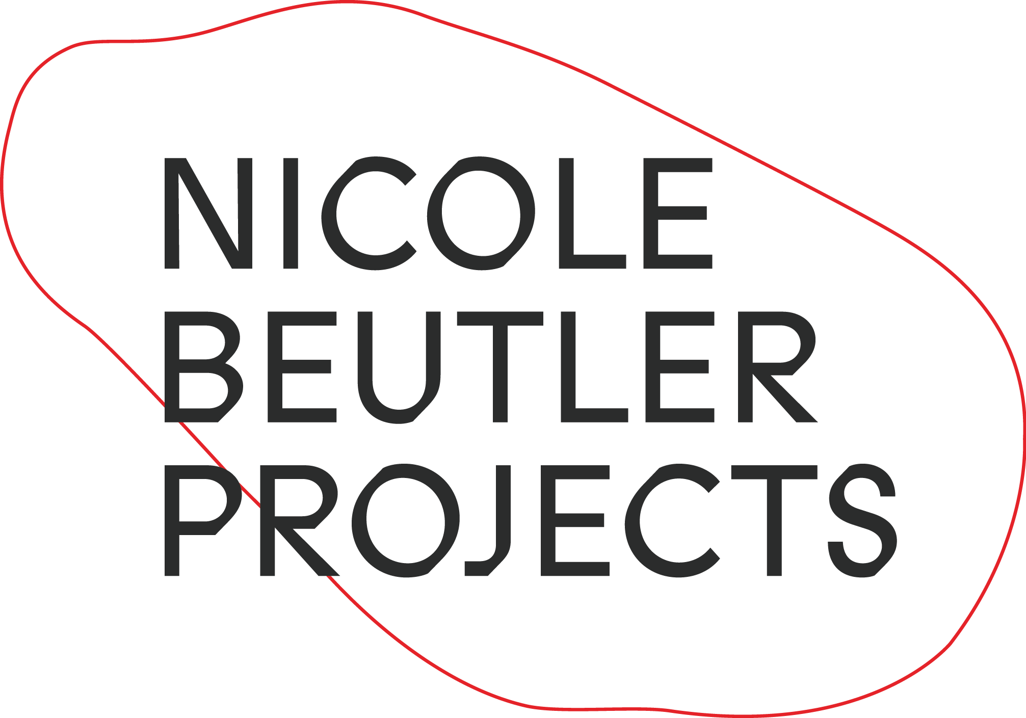 In house graphic design for Nicole Beutler Projects