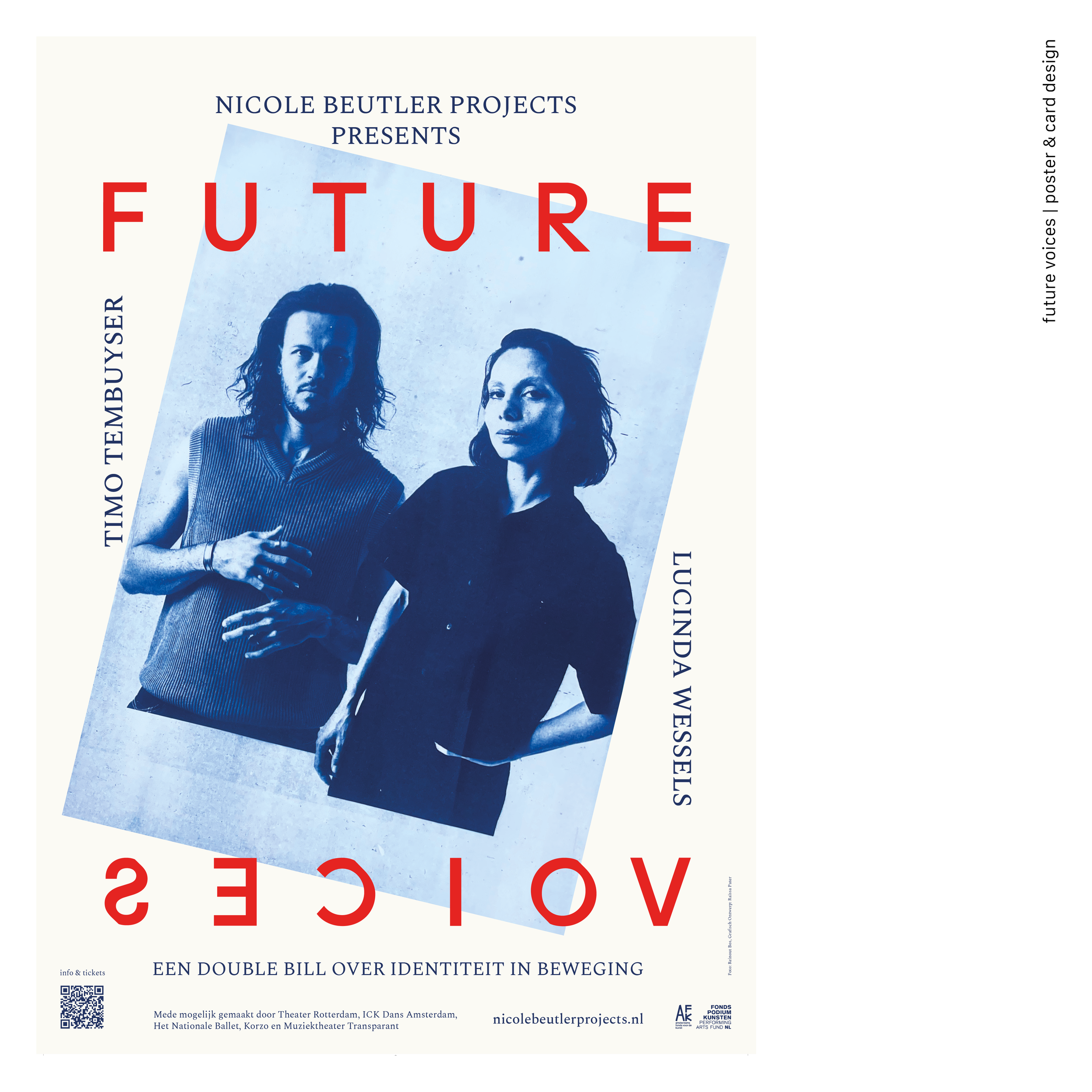 FUTURE VOICES - poster & postcard design