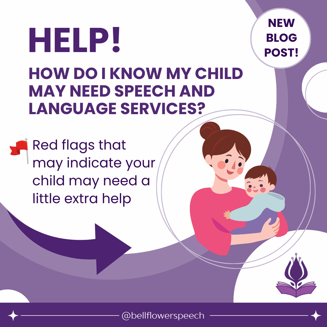 Help! How do I know my child may need speech and language services?