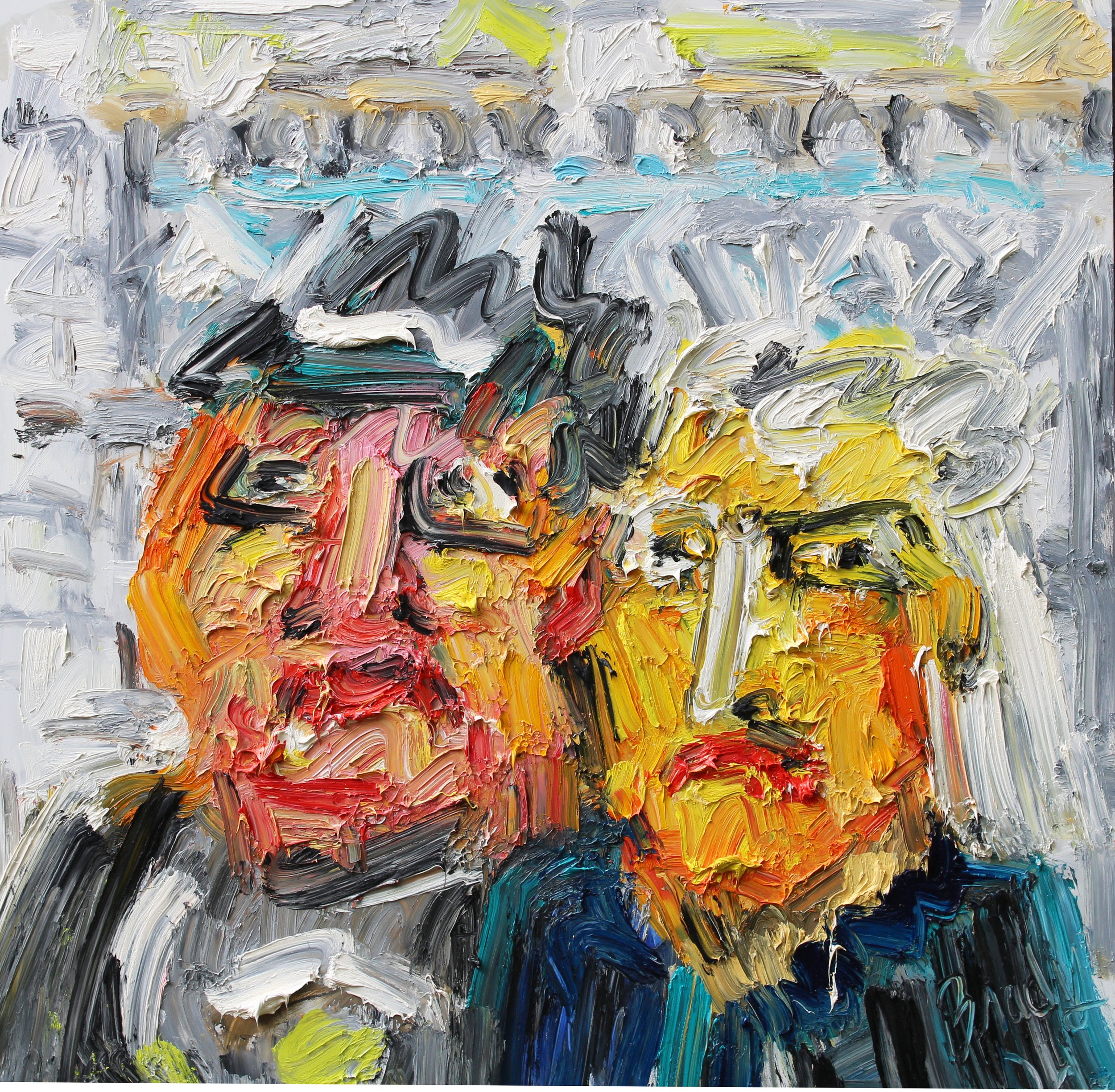 Hardees Workers 42x41