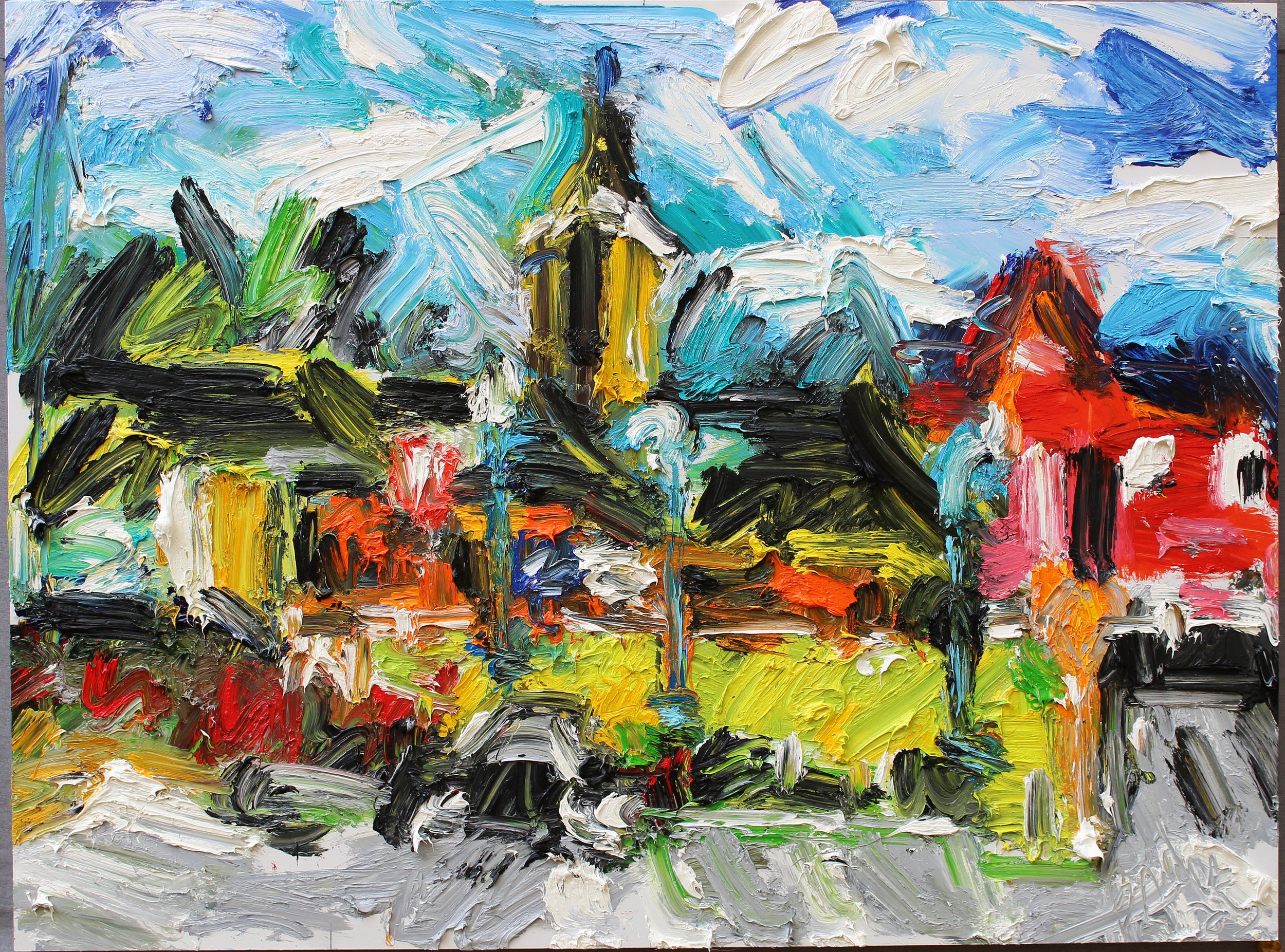 The Train Station 35x47