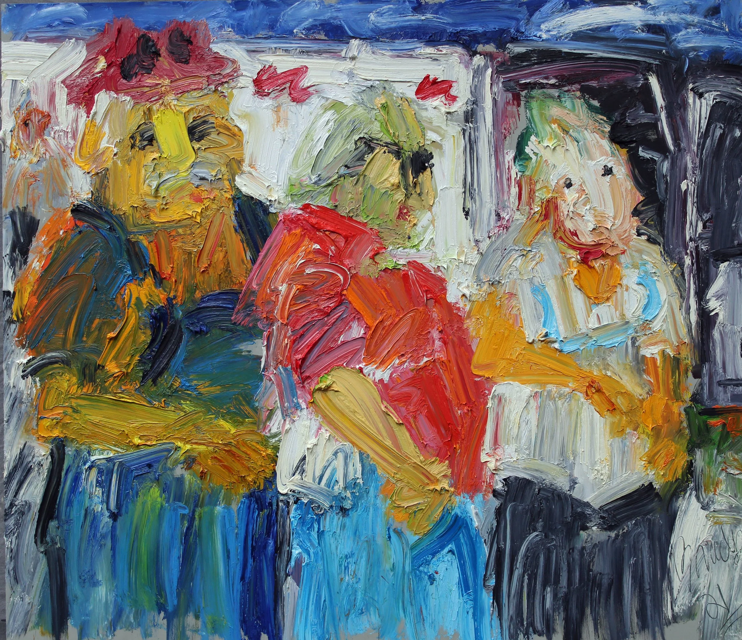 The Wednesday Market II 47x54