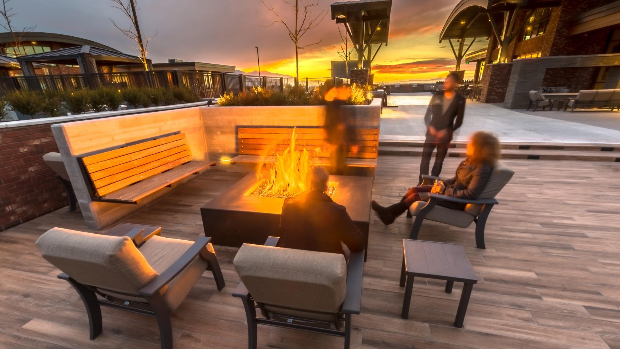  The outdoor spaces are helping residents deepen connection with friends, which is critical to a vibrant social community. 