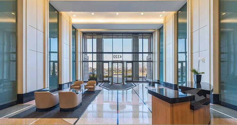Elegant Two-Story Lobby