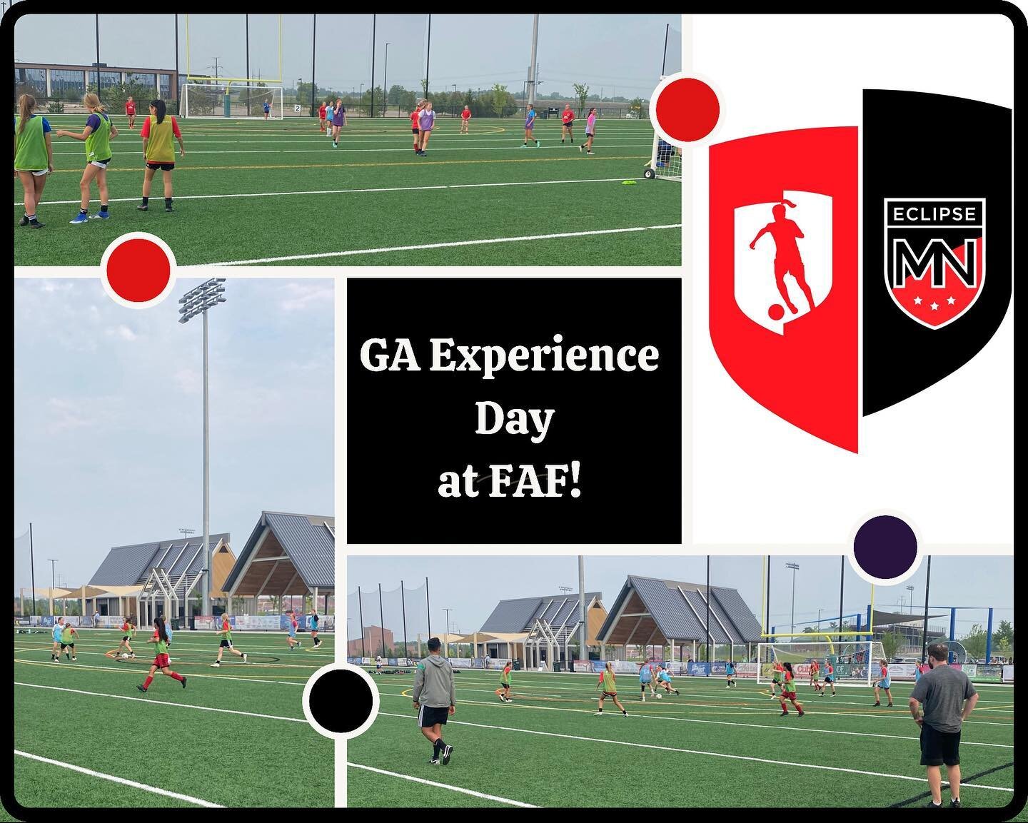 Great to see everyone for the GA Experience Day at FAF. ⚽️💥💥 Tryouts for the GA 2006, 2007, 2008 &amp; 2009 teams start Sunday. Register now @ mneclipse.com or link in bio 👆 #mneclipsesoccer #maplegrove #girlsacademy