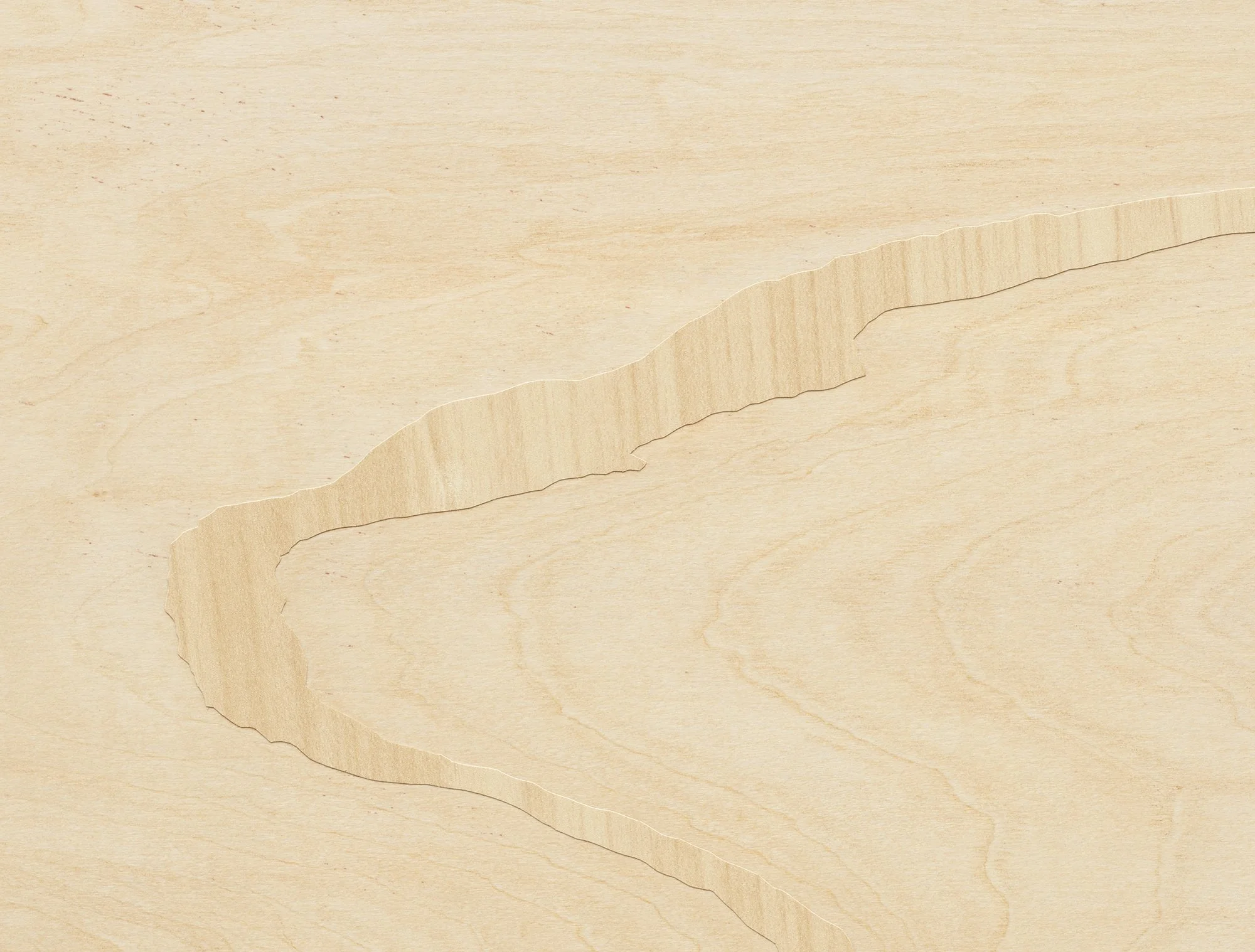  Marina Kassianidou,  Glitch II  (detail), 2025 Adhesive vinyl collage on birch plywood panel 9 × 12 × 1 inches / 22.9 x 30.5 x 2.4 cm 