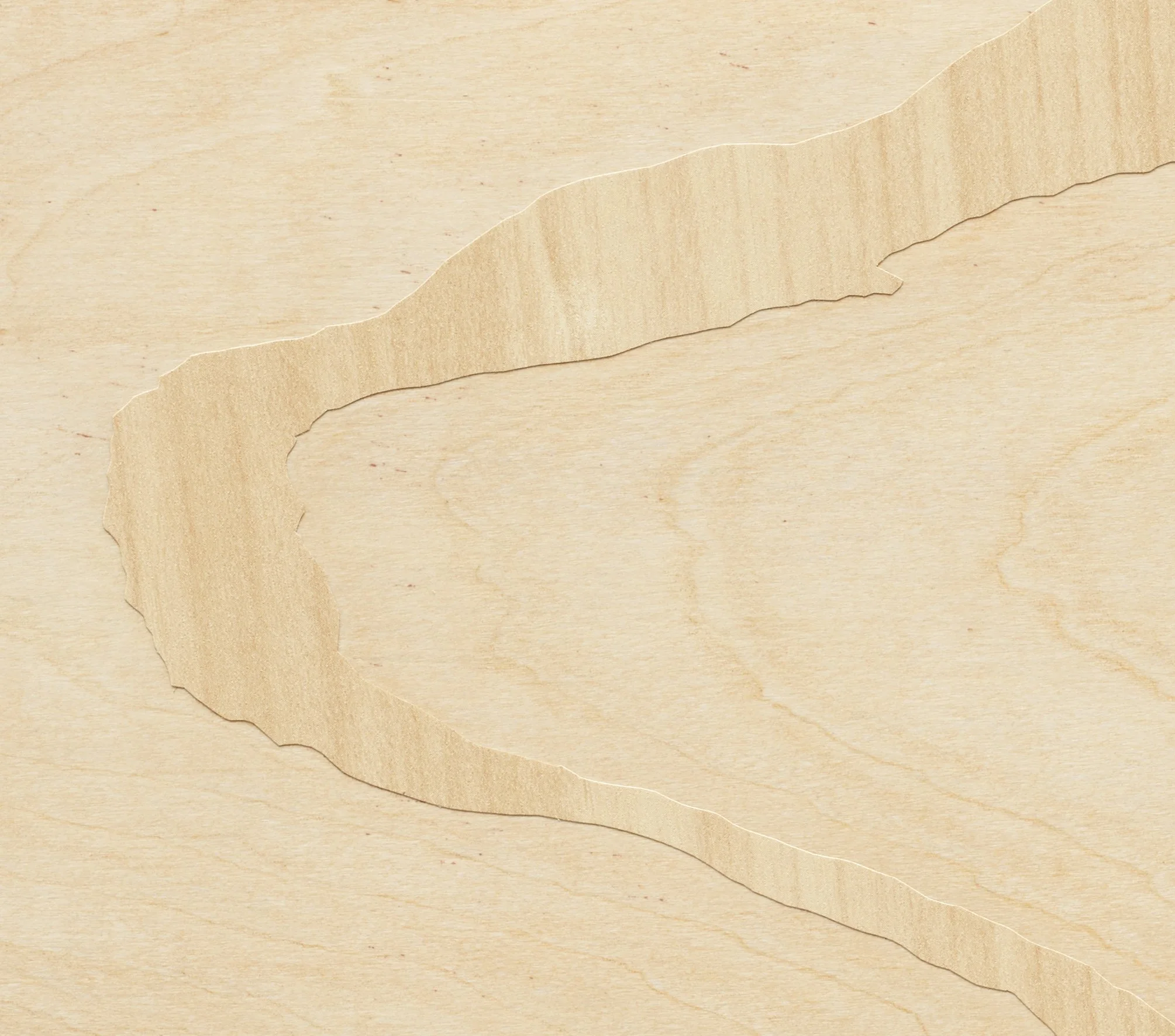  Marina Kassianidou,  Glitch II  (detail), 2025 Adhesive vinyl collage on birch plywood panel 9 × 12 × 1 inches / 22.9 x 30.5 x 2.4 cm 