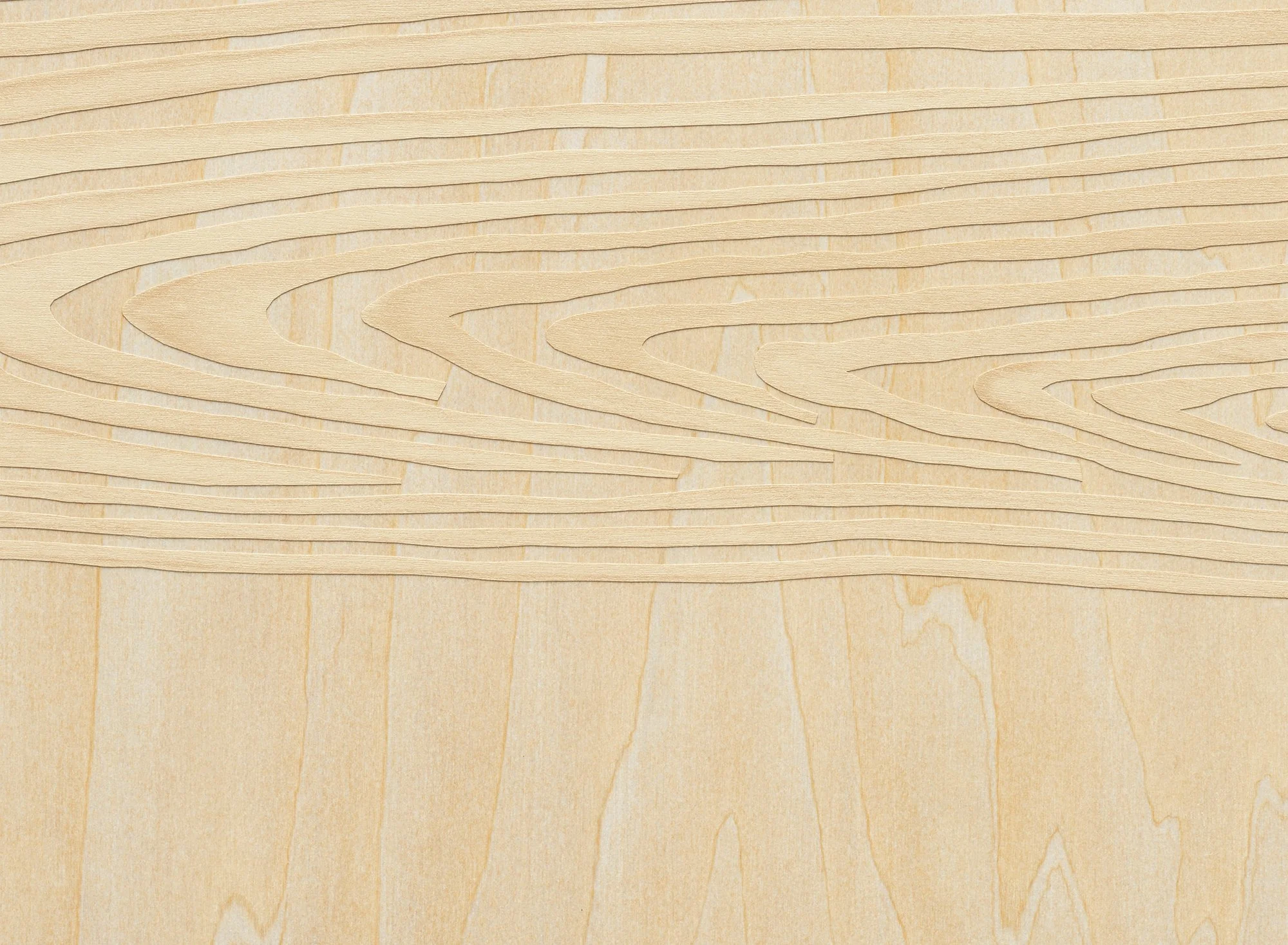  Marina Kassianidou,  Blinds  (detail), 2025 Adhesive vinyl collage on birch plywood panel 9 × 12 × 1 inches / 22.9 x 30.5 x 2.4 cm 