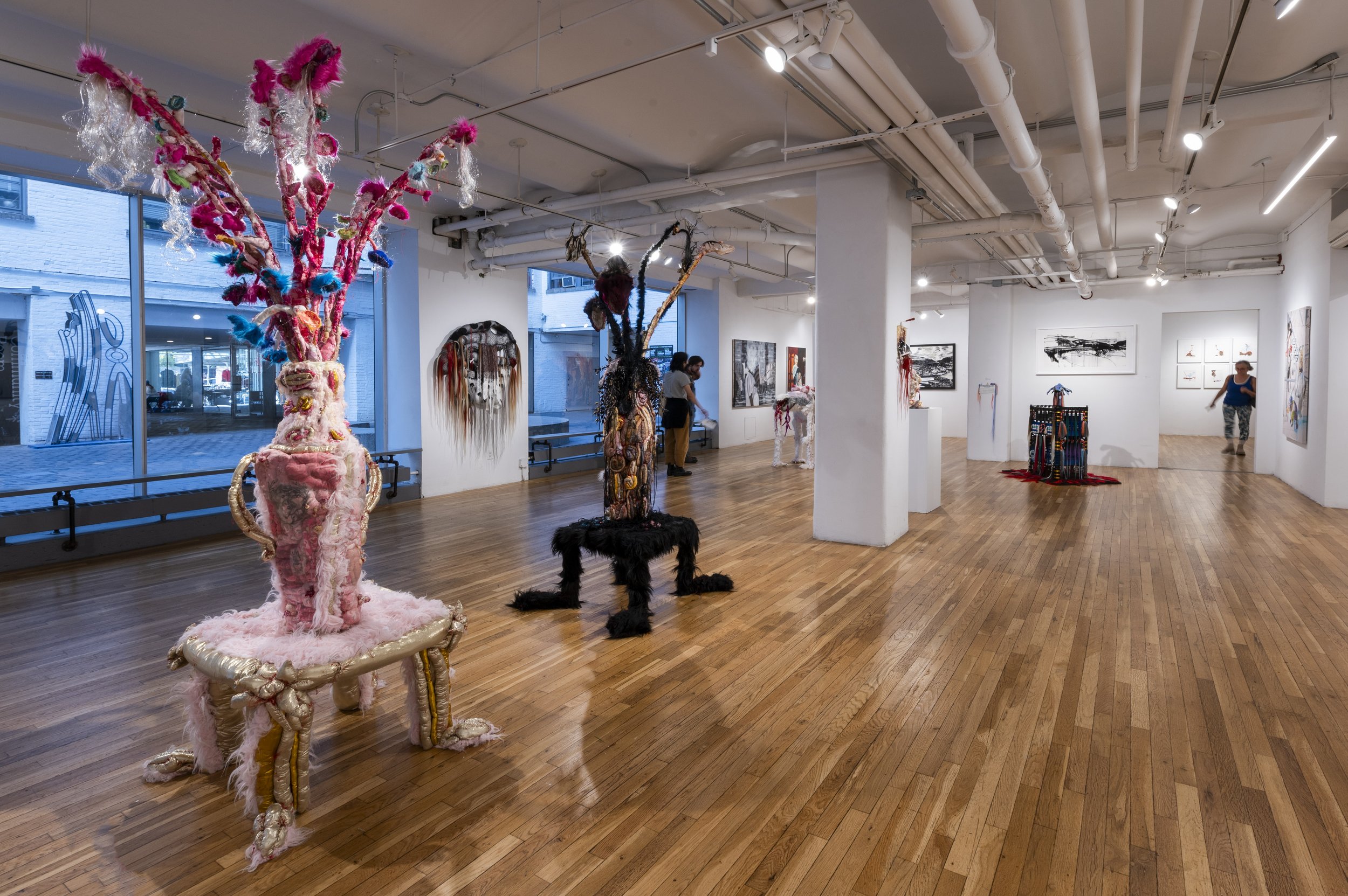 Up Close From Afar, curated by Valérie Hallier