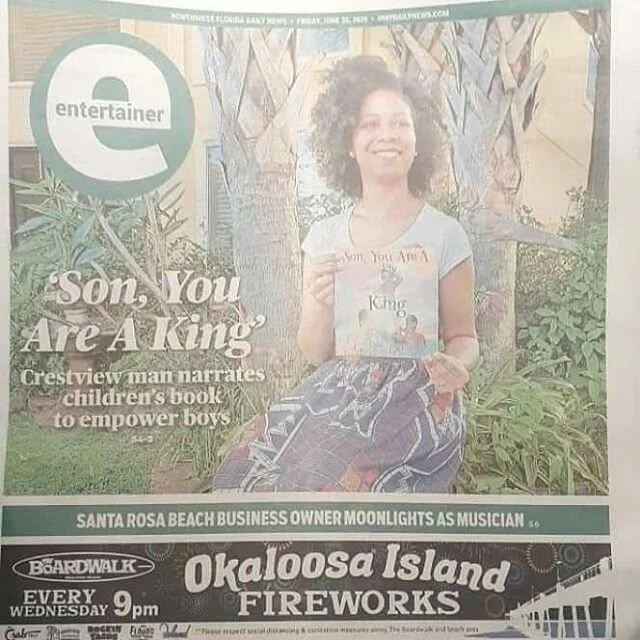 Making some noise to empower the boys this week! Thank you to
The Threshold @m0nstadamus for including @son_you_are_a_king in their mission and going strong with the #Iamakingchallenge. 👑💕 #raisingkings #blackchildrensbooks #blackauthors #mybrother