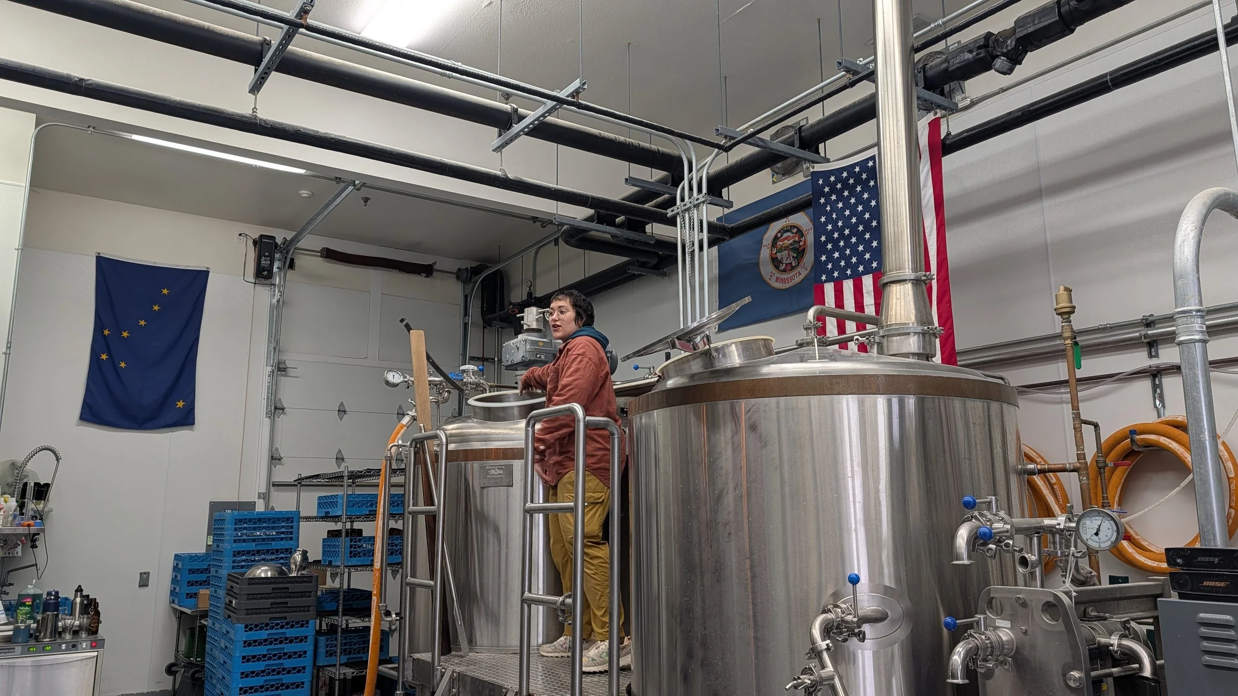 A visit to the Klondike Brewery is always a must when visiting Skagway!