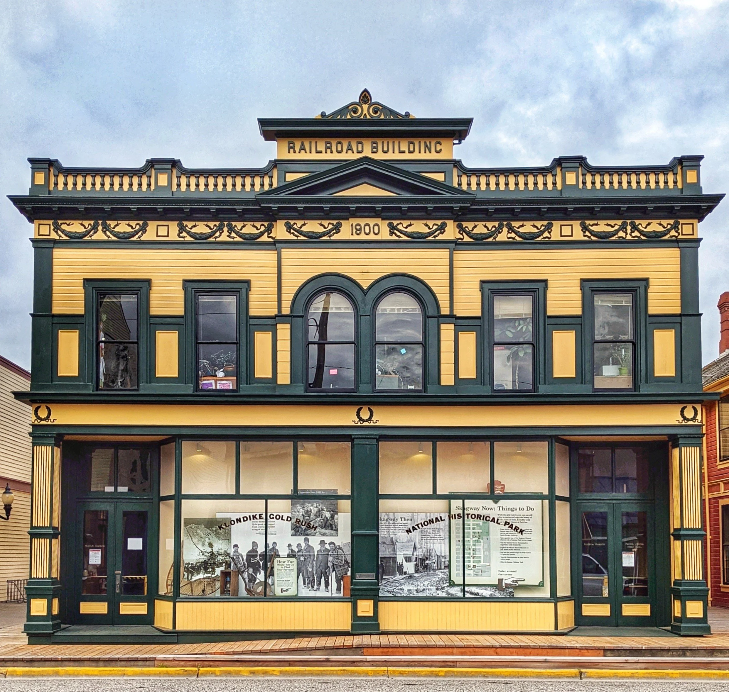 Skagway is home to the Klondike Gold Rush Historical Park