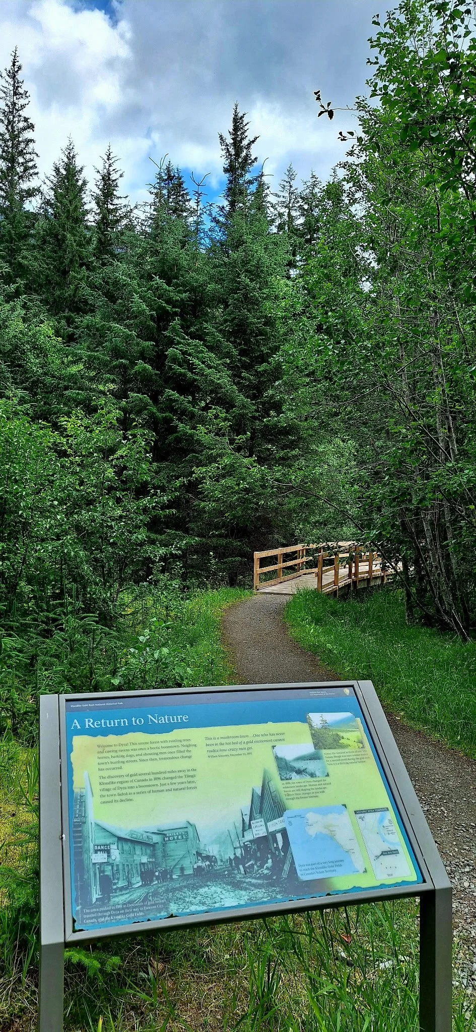 Dyea, Alaska - A ghost town of times past