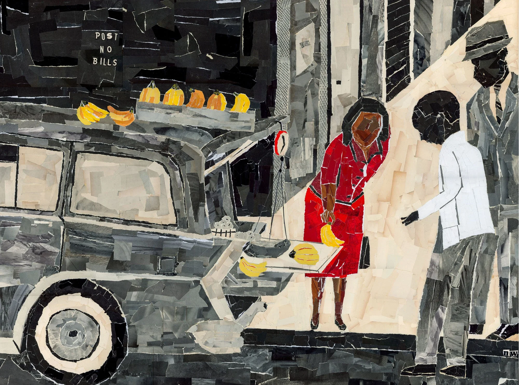 Grocery Shopping After Sunday Service Art Print