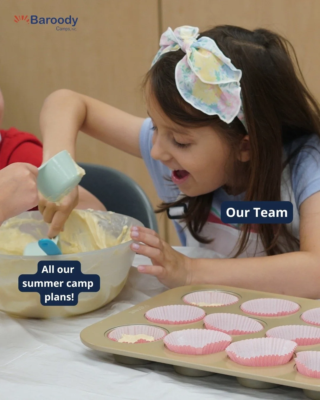 Mixing up BIG plans and a little bit of chaos because summer camp season is almost here 😄
We&rsquo;re scooping, stirring, and counting down the days until campers fill our rooms again. Get ready for new friends, new skills, and a whole lot of FUN.
S