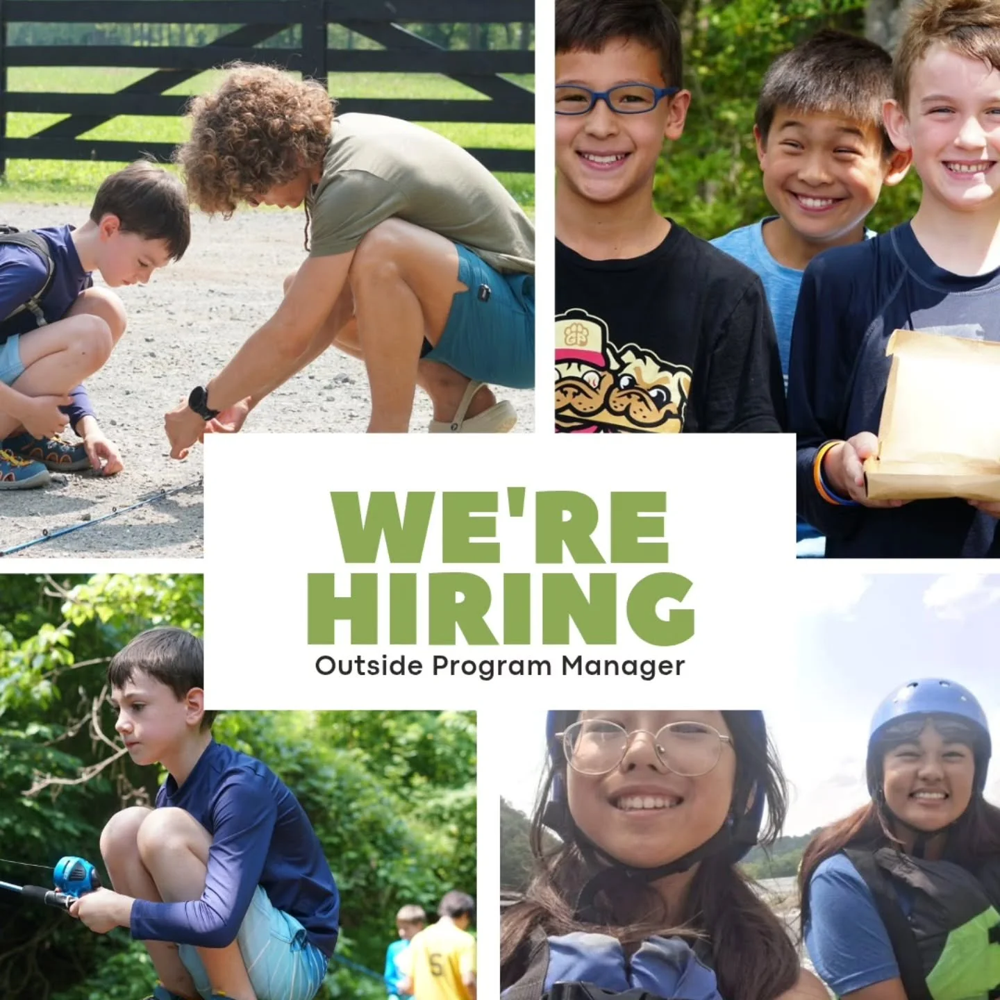 We&rsquo;re Hiring: Outside Program Manager (Seasonal)

Love being outdoors and leading meaningful experiences for kids? Baroody Camps is hiring a Seasonal Outside Program Manager to help lead and oversee our outdoor adventure programs.

This role is