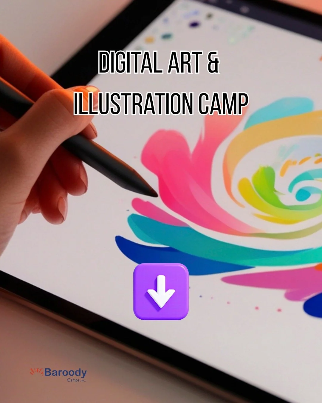 Future illustrators start here 🎨
This immersive digital art camp helps young creatives master sketching, painting, and fine detailing using Procreate &mdash; blending classic art techniques with cutting-edge tools.
📅 August 3&ndash;7, 2026
👧 Ages 