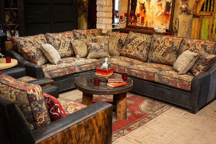 Rios Interiors Rustic Furniture, Rustic Living Room Sofas