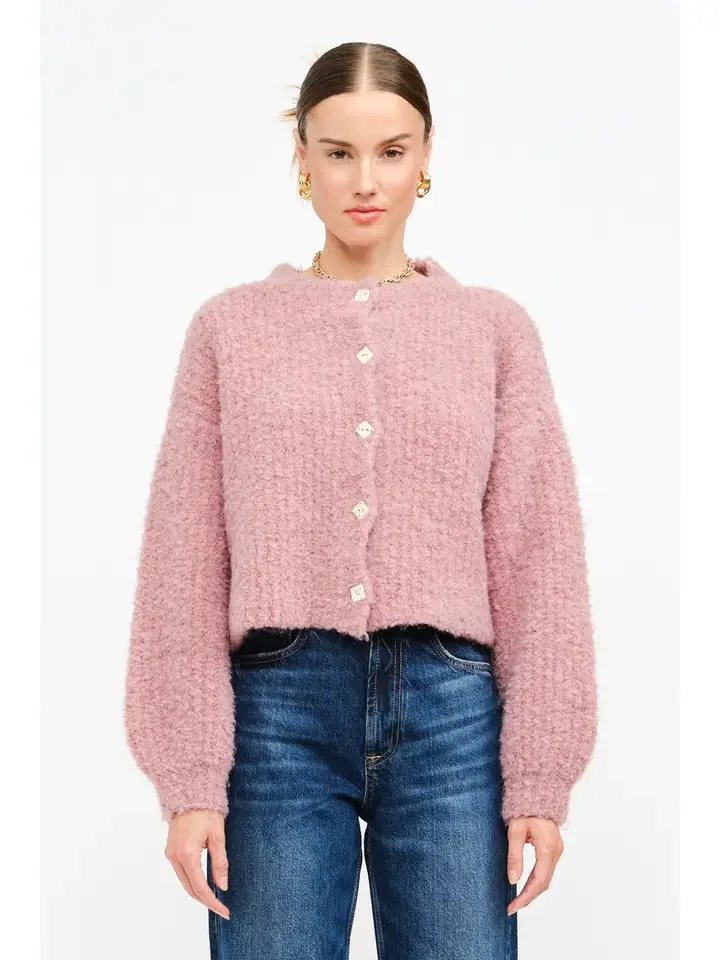 Rachel Cardigan Blush