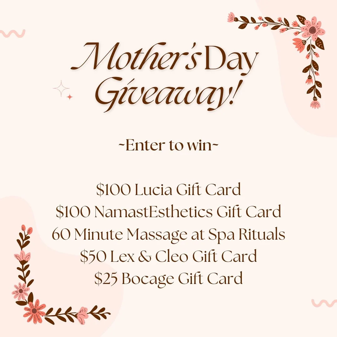 We&rsquo;re spreading the love this Mother&rsquo;s Day with a special giveaway from these local businesses! 💐

Here&rsquo;s how to enter to win these amazing gifts:

🌸Like this post
🌸Tag a friend or mother-figure you think should win!
🌸Follow @lu