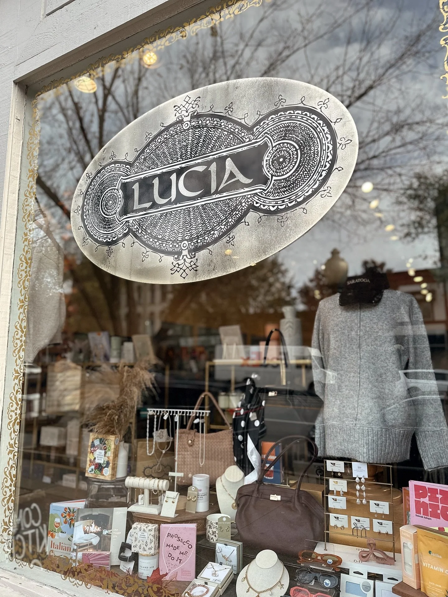 The boutique is feeling extra cozy this season ✨ Stop into Lucia and explore fresh arrivals, thoughtful gifts, and the pieces we&rsquo;re loving right now 🤍 Open 10-8 today!
.
.
.
#SaratogaSpringsNY #ShopSaratoga #UpstateBoutique #BoutiqueStyle #Sho