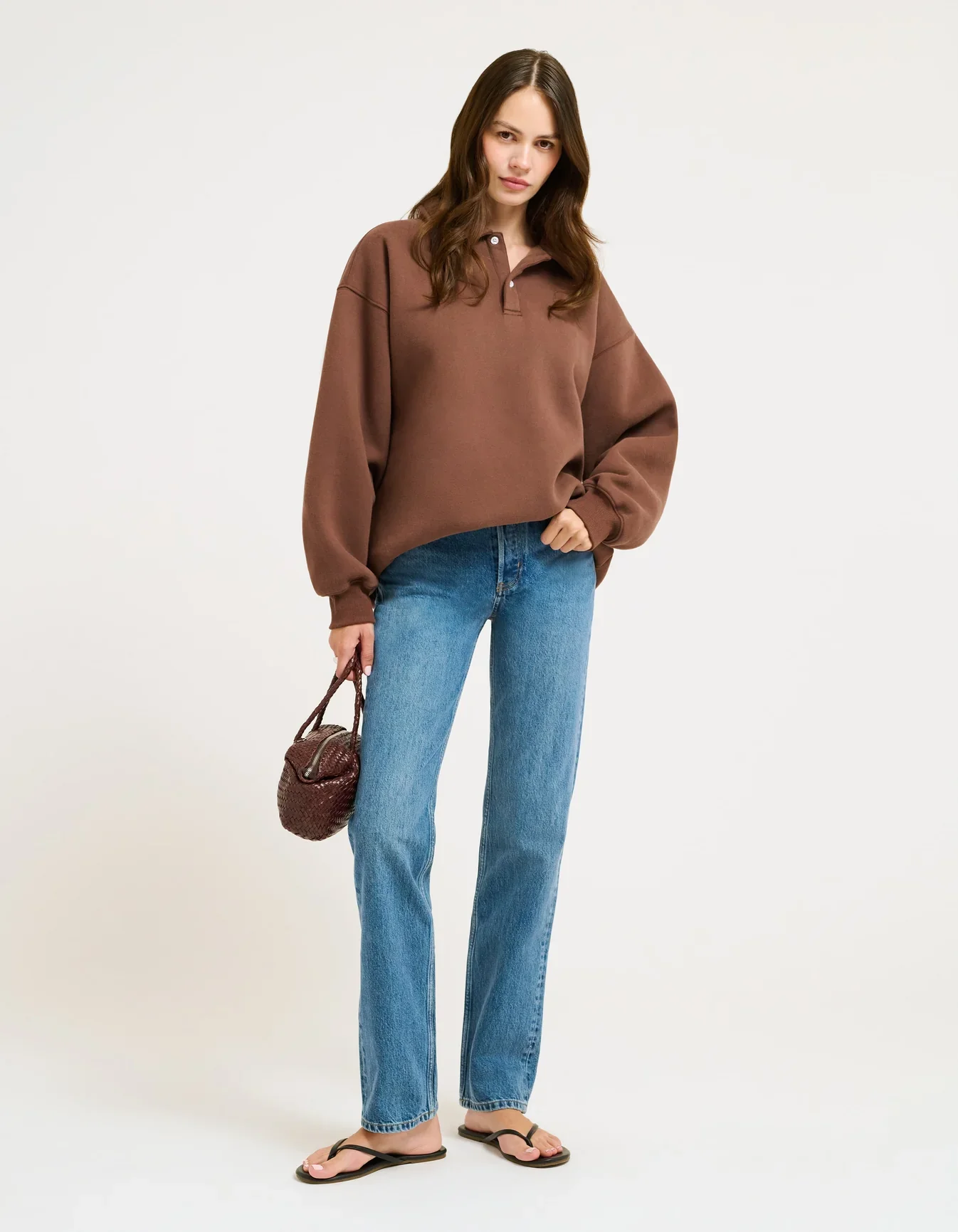 Airport Sweatshirt Chocolate