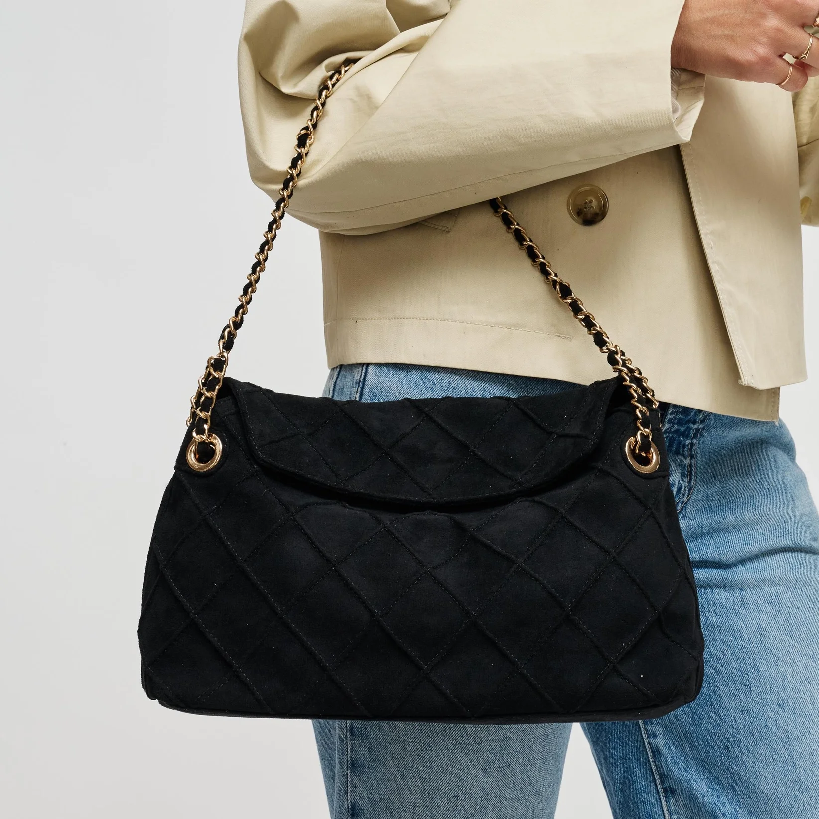 Crew Hobo Bag Black
