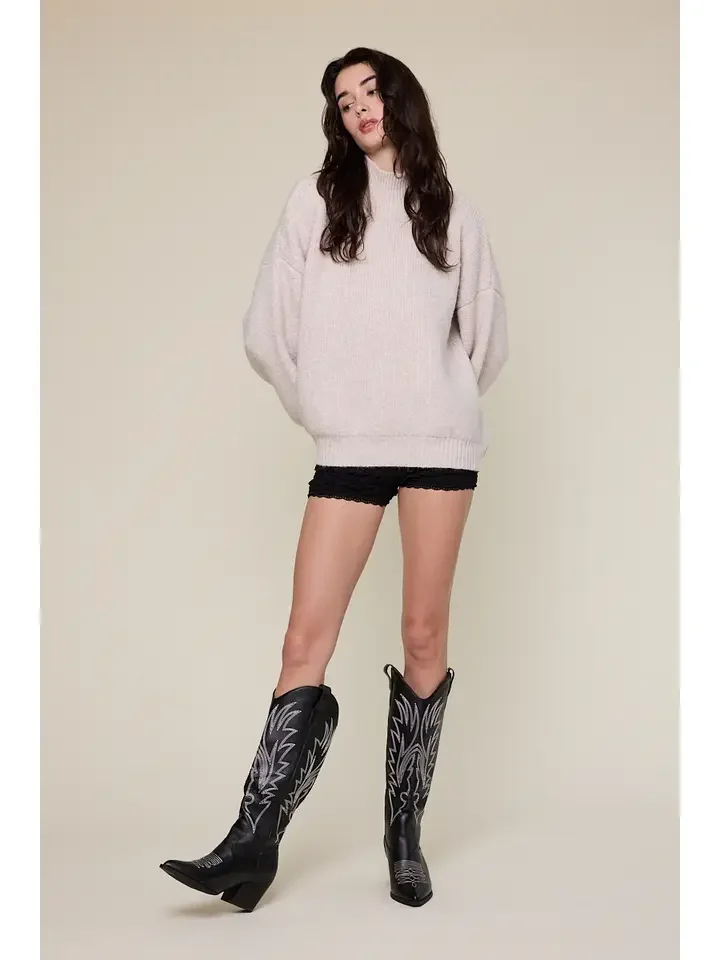 Turtleneck Sweater Oat