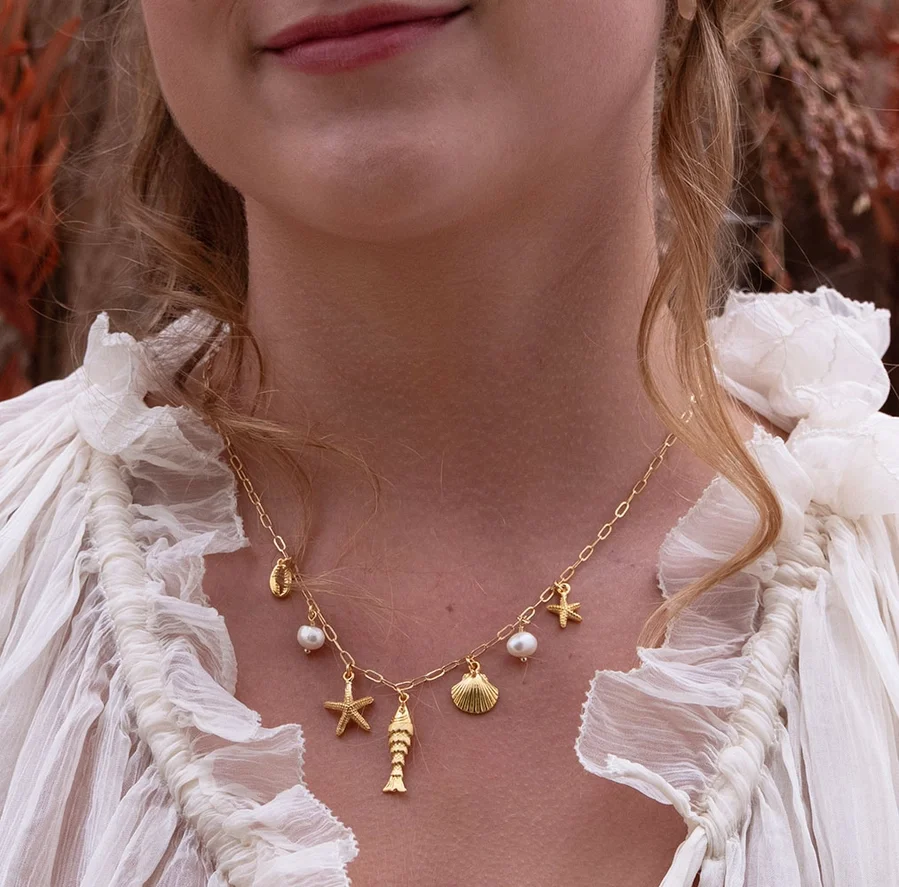 Amano Pacifica Charm Necklace